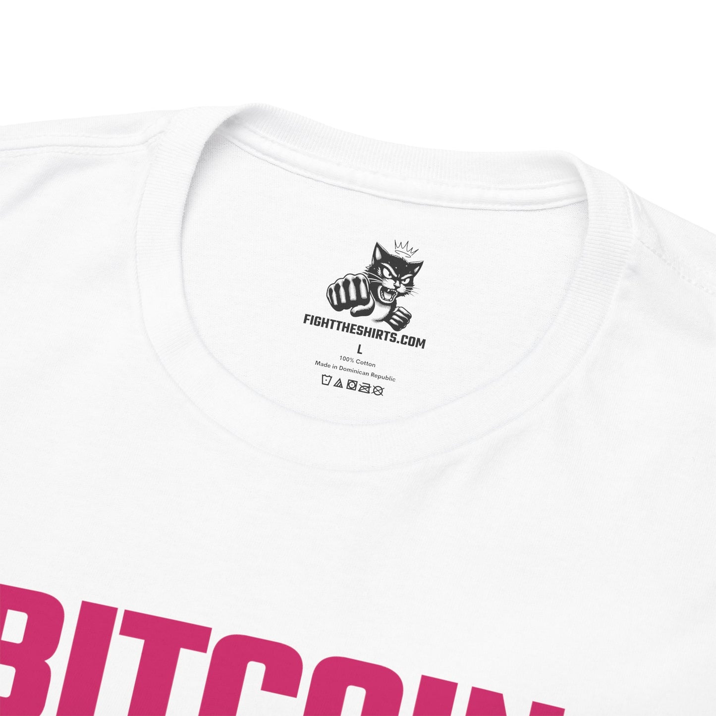 Bitcoin Bitch (Version 2) Graphic Tee - Unisex Cotton T-Shirt