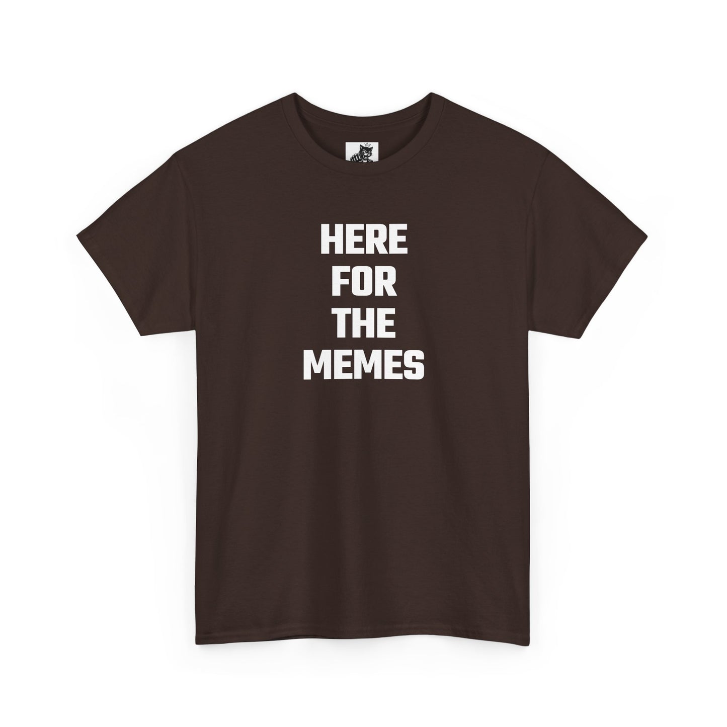 Here For The Memes Crypto Themed T-Shirt