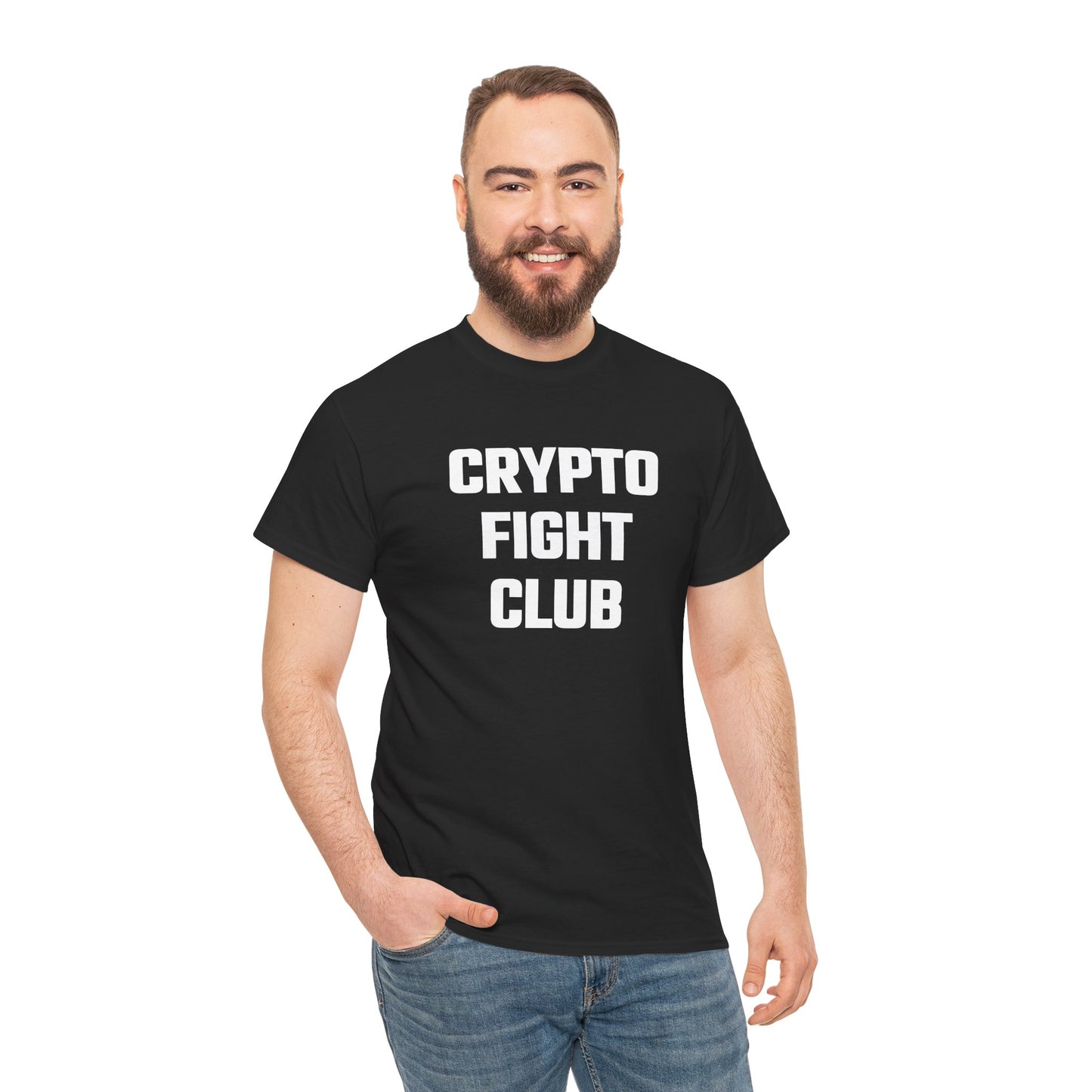 Crypto Fight Club Graphic Tee - Unisex Cotton T-Shirt