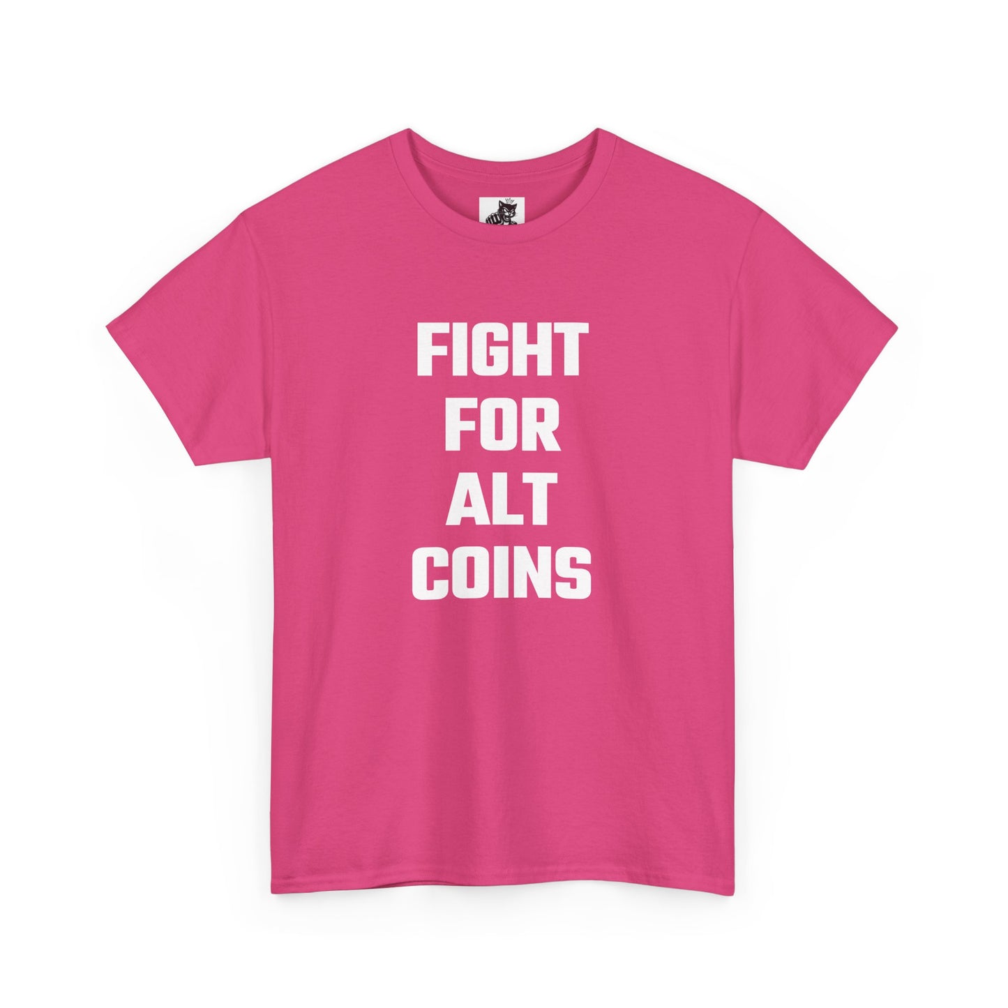 Fight For Alt Coins Graphic Tee - Unisex Cotton T-Shirt