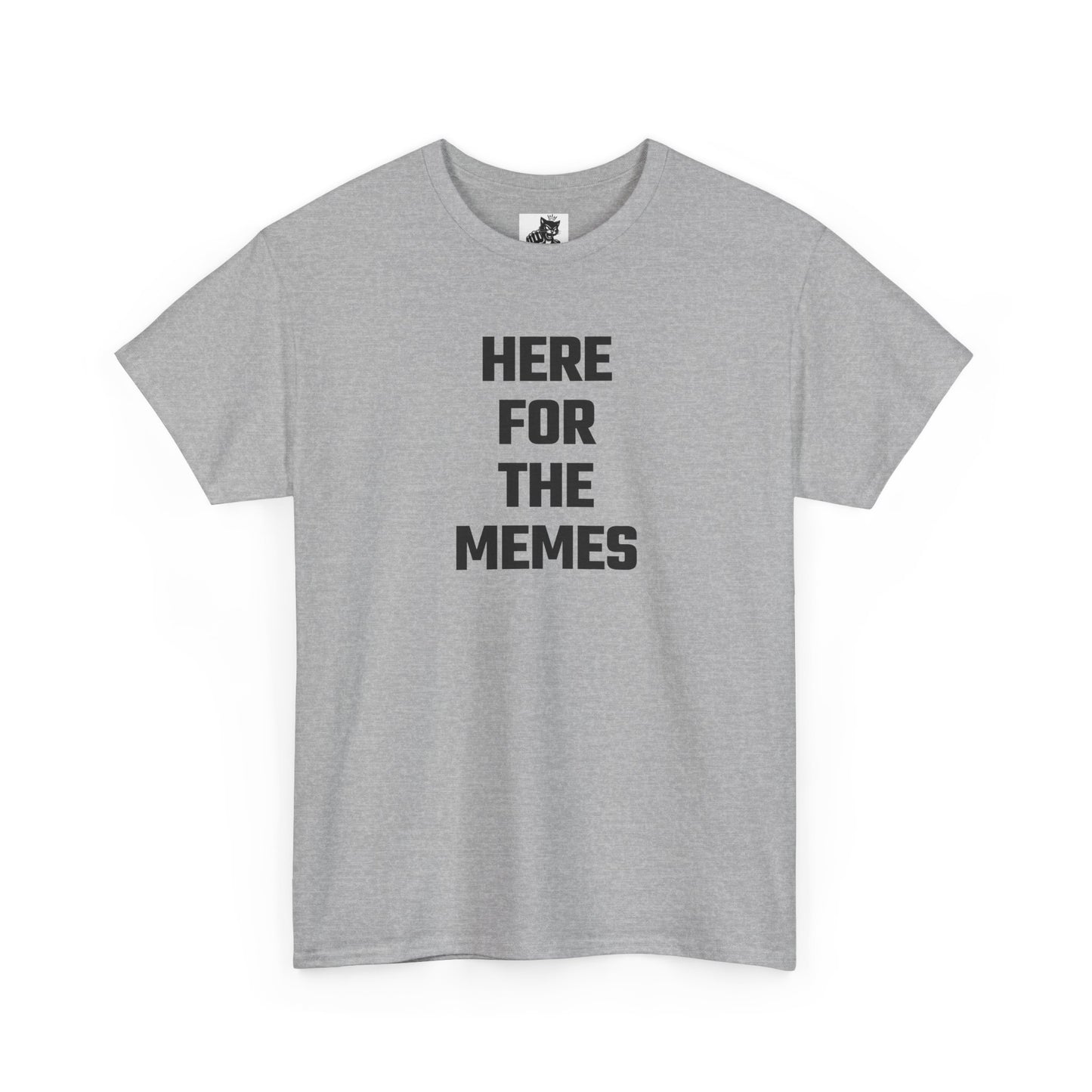 Here For The Memes Crypto Themed T-Shirt