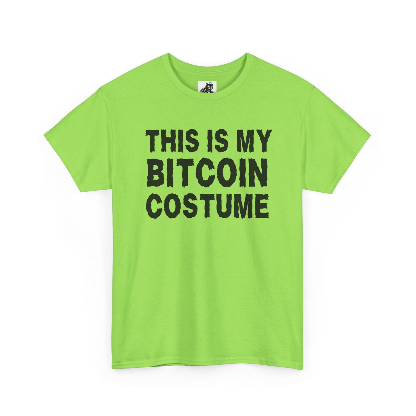 This Is My Bitcoin Costume (Version 2) Graphic Tee - Crypto Halloween T-Shirt