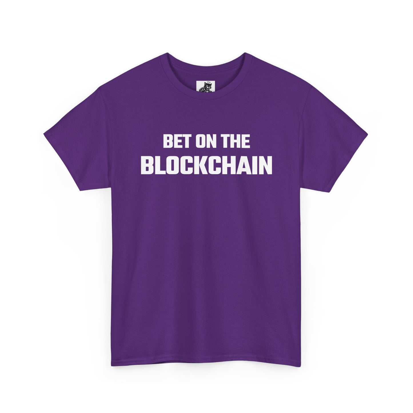 Bet On The Blockchain Crypto Themed T-Shirt