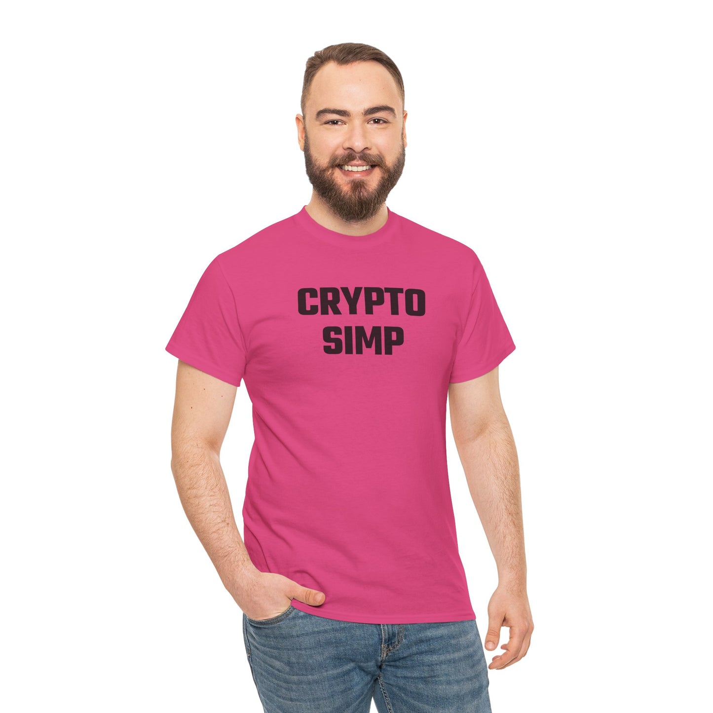 Crypto Simp (Version 2) Graphic Tee - Unisex Cotton T-Shirt