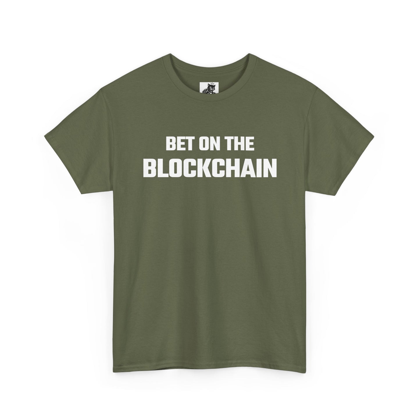 Bet On The Blockchain Crypto Themed T-Shirt