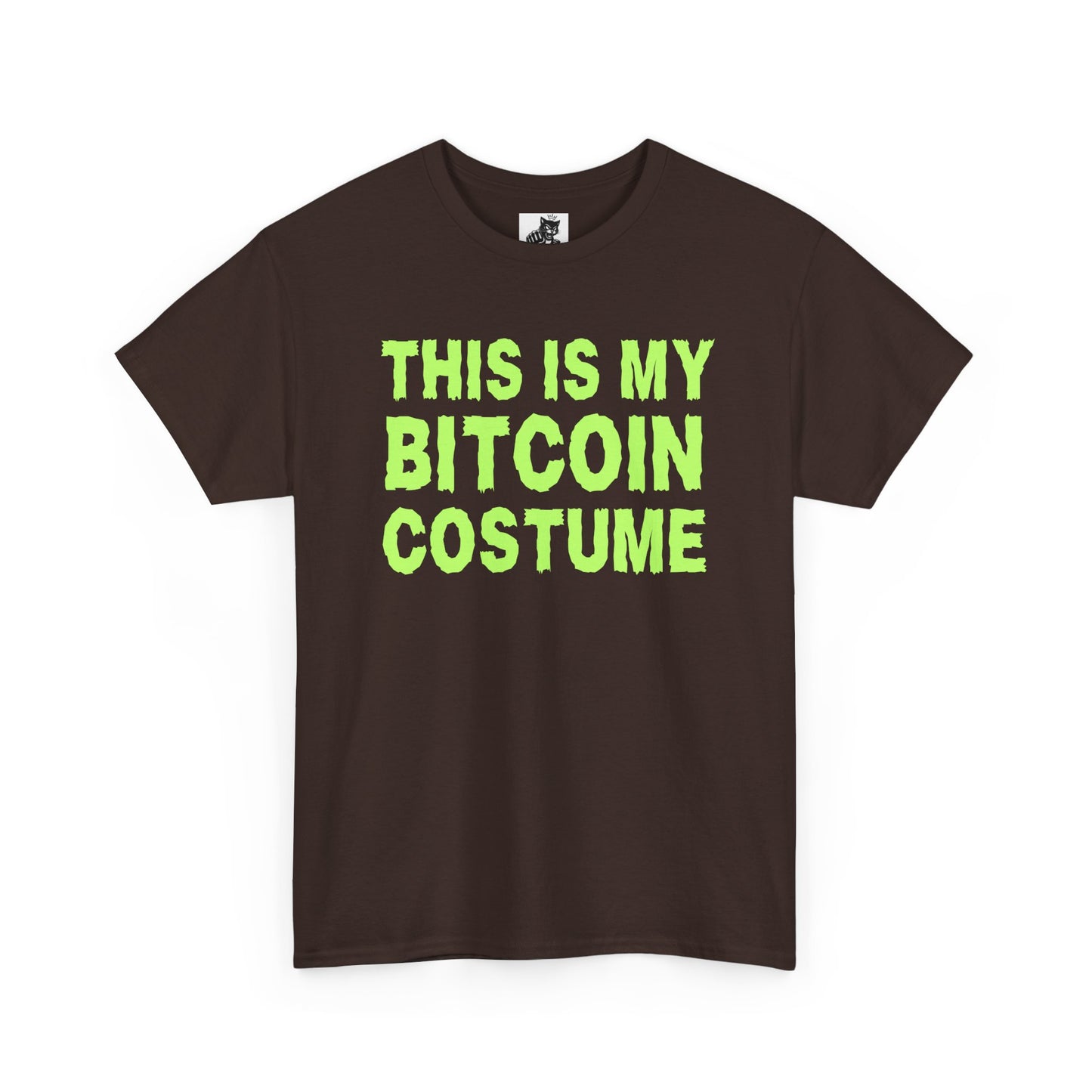 This Is My Bitcoin Costume (Version 2) Graphic Tee - Crypto Halloween T-Shirt