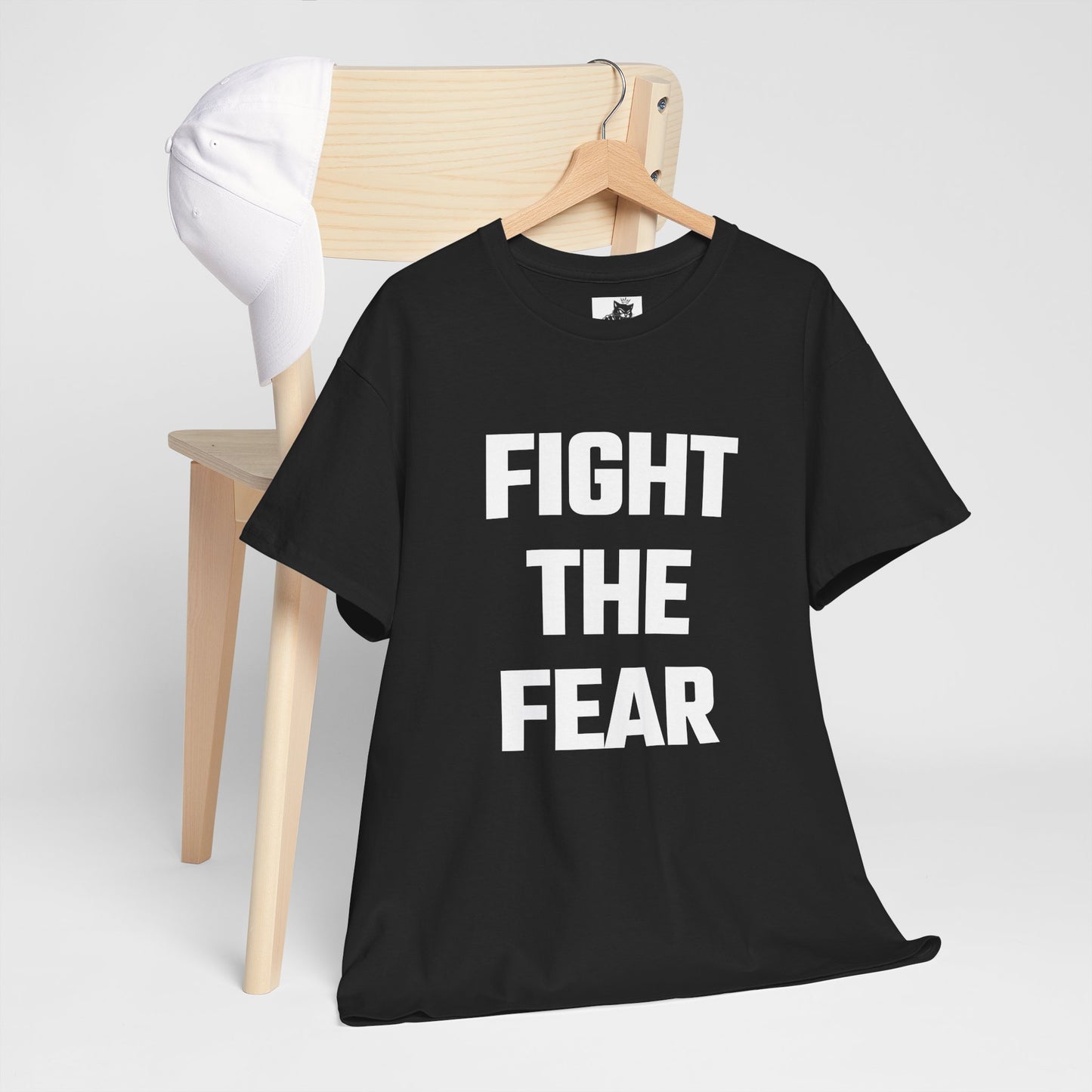 Fight The Fear Graphic Tee - Unisex Cotton T-Shirt