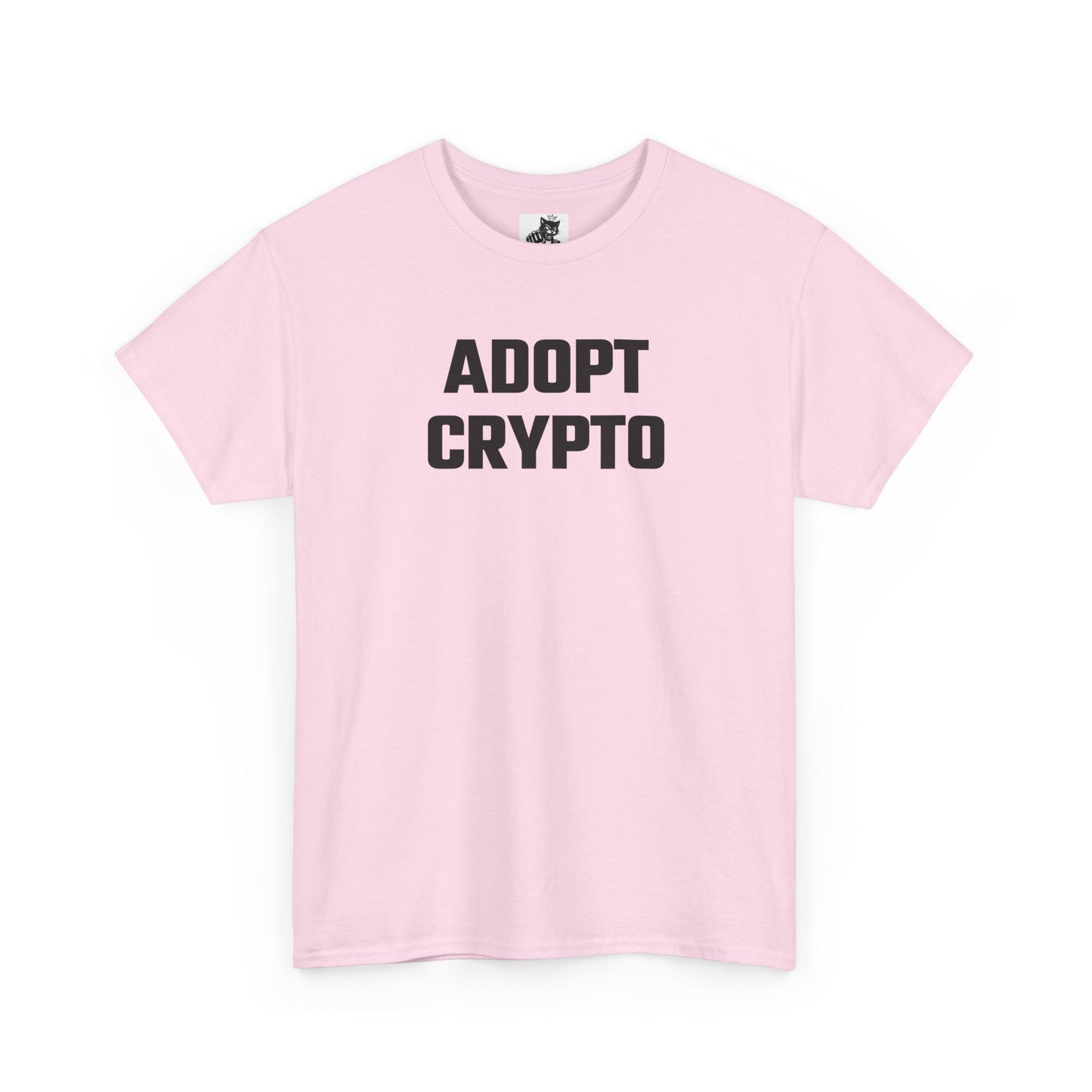 Adopt Crypto Graphic T-Shirt