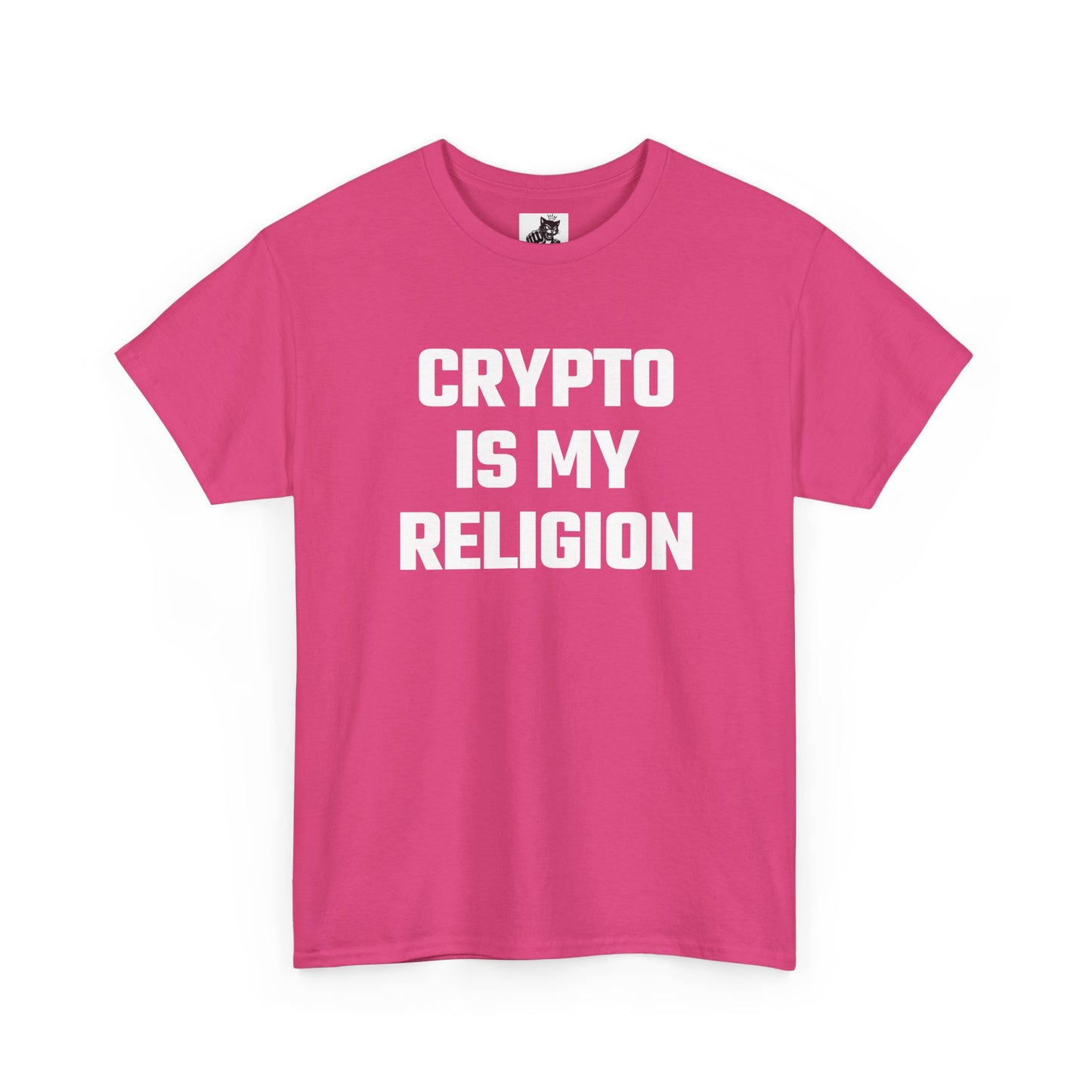 Crypto Is My Religion Graphic Tee - Unisex Cotton T-Shirt
