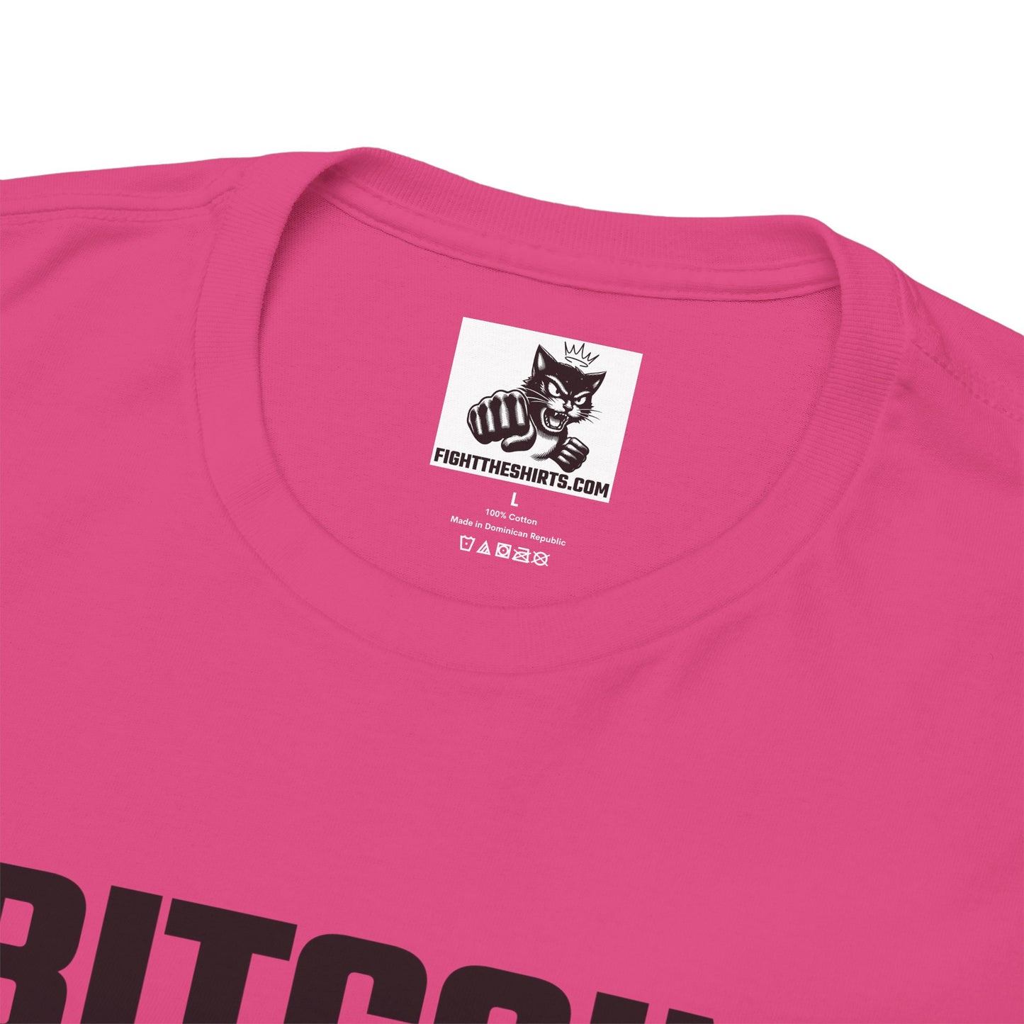Bitcoin Momma (Version 2) Graphic Tee - Unisex Cotton T-Shirt