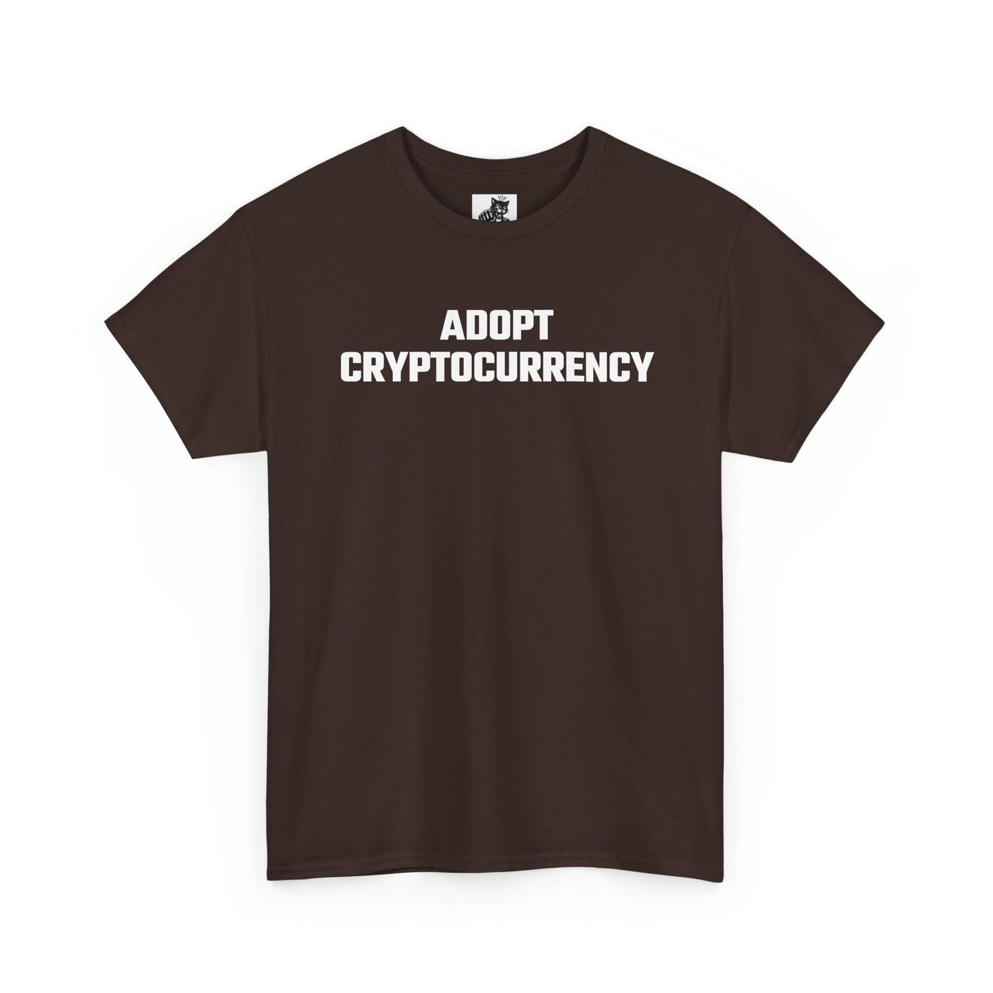 Adopt Cryptocurrency Graphic T-Shirt