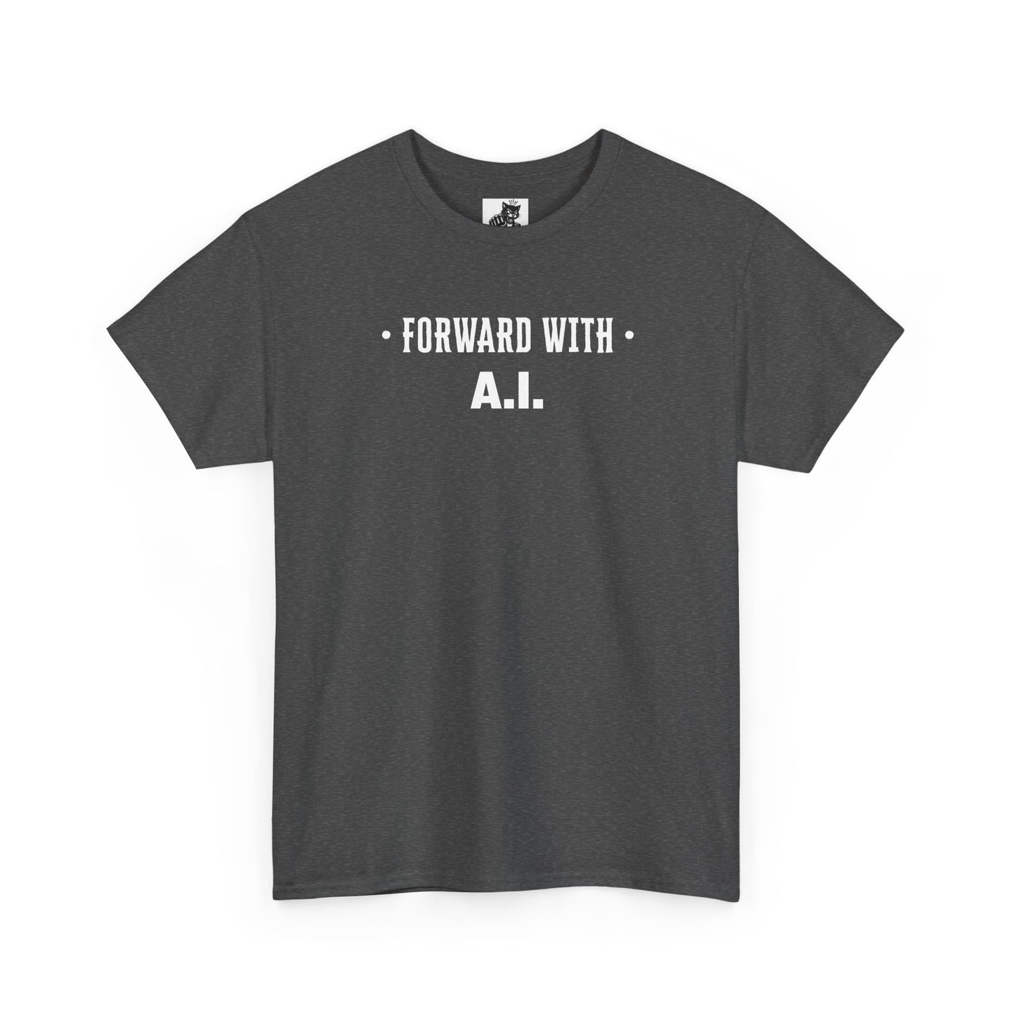 Forward With A.I. Graphic Tee - Unisex Cotton T-Shirt