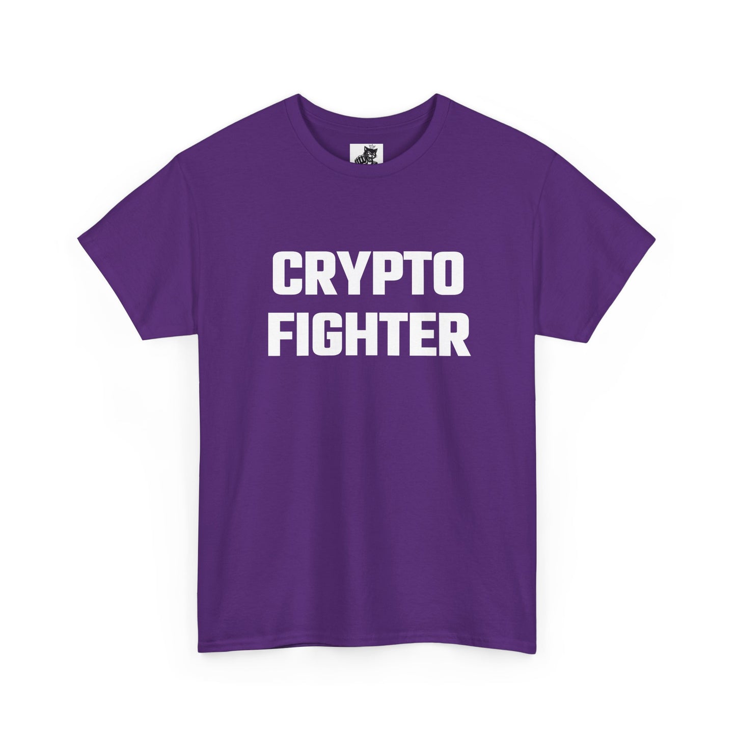 Crypto Fighter Graphic Tee - Crypto Themed T-Shirt