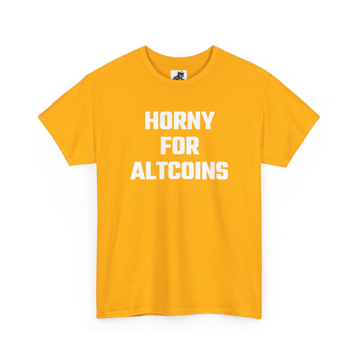 Horny For Altcoins Crypto Themed T-Shirt