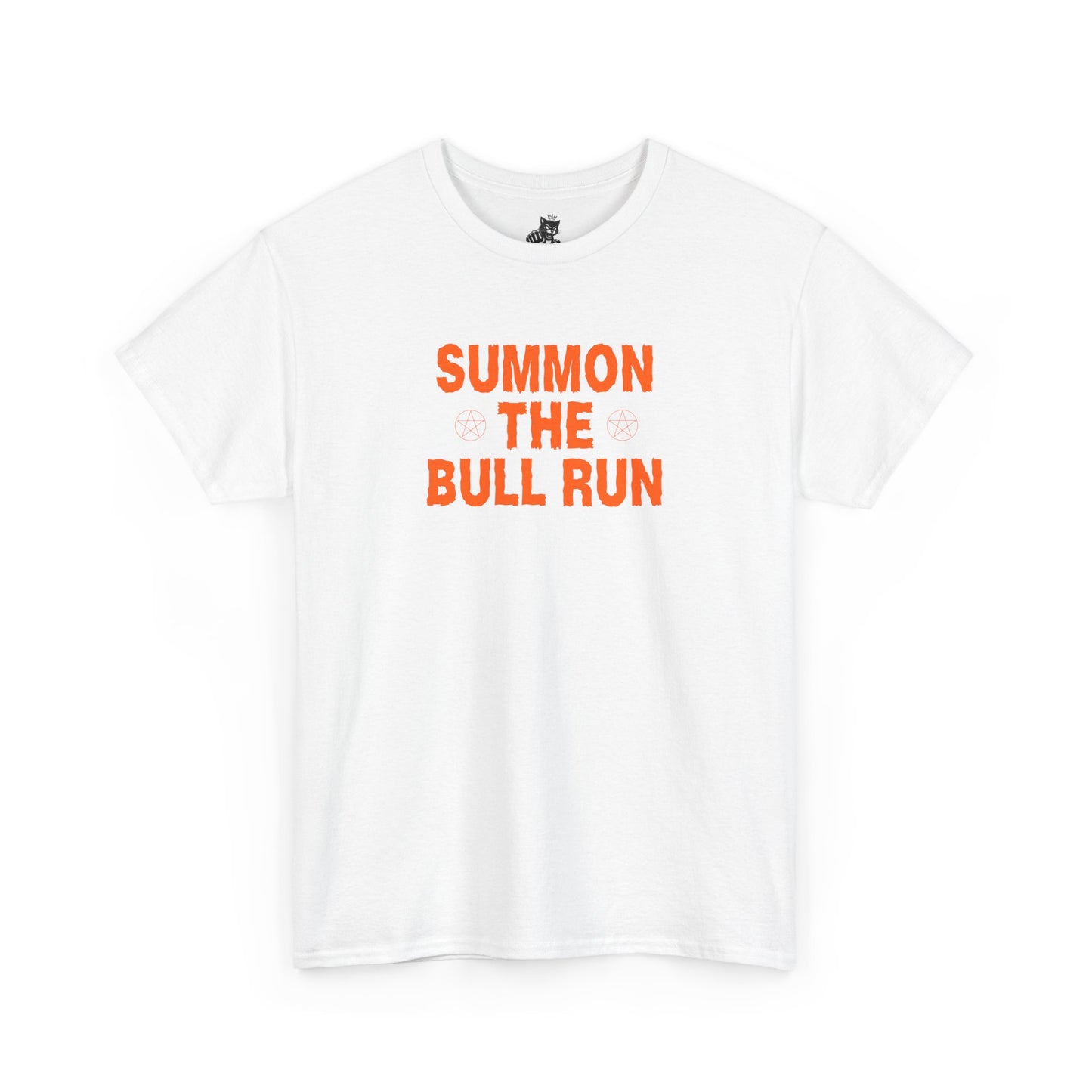 Summon The Bull Run Graphic Tee - Crypto Halloween T-Shirt
