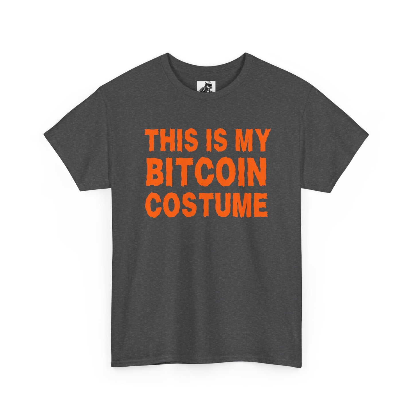 This Is My Bitcoin Costume Graphic Tee - Crypto Halloween T-Shirt