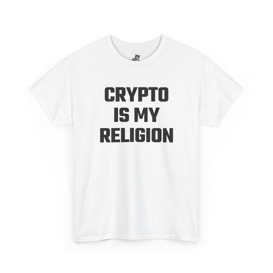Crypto Is My Religion Graphic Tee - Unisex Cotton T-Shirt