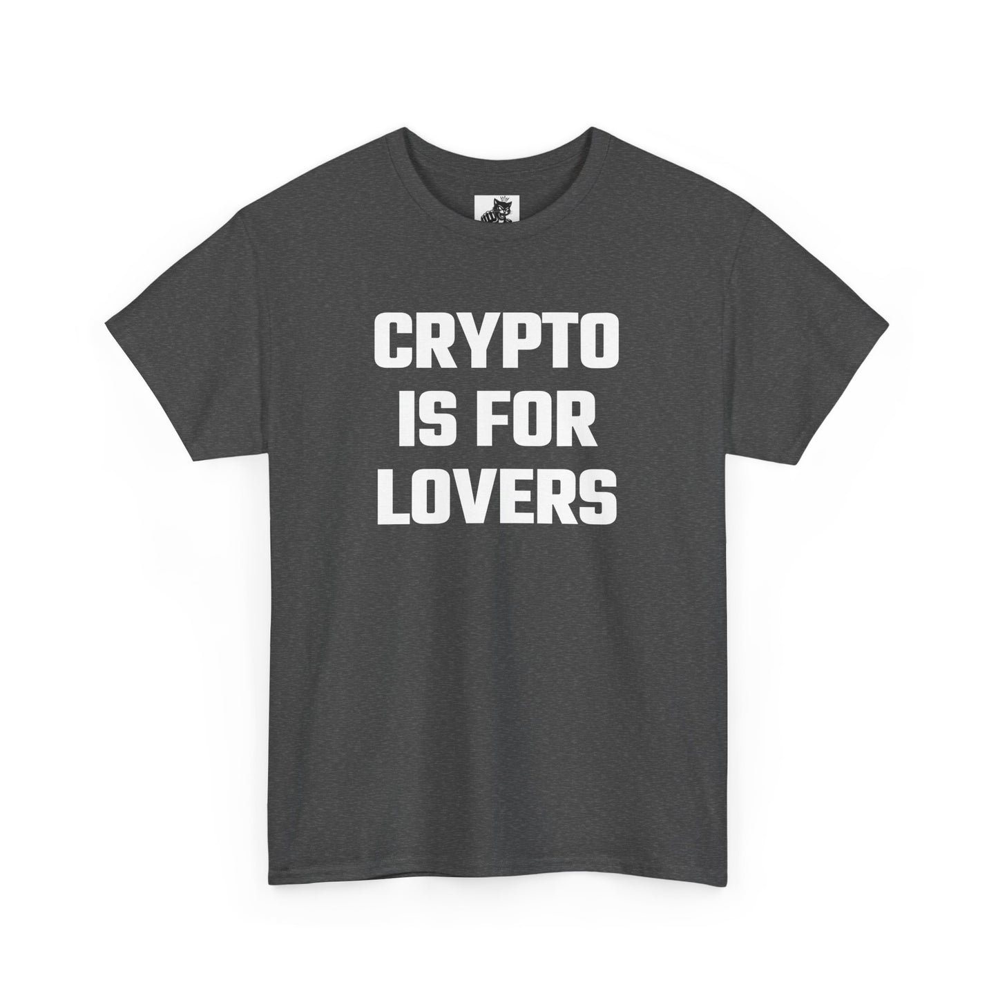 Crypto Is For Lovers Graphic Tee - Unisex Cotton T-Shirt