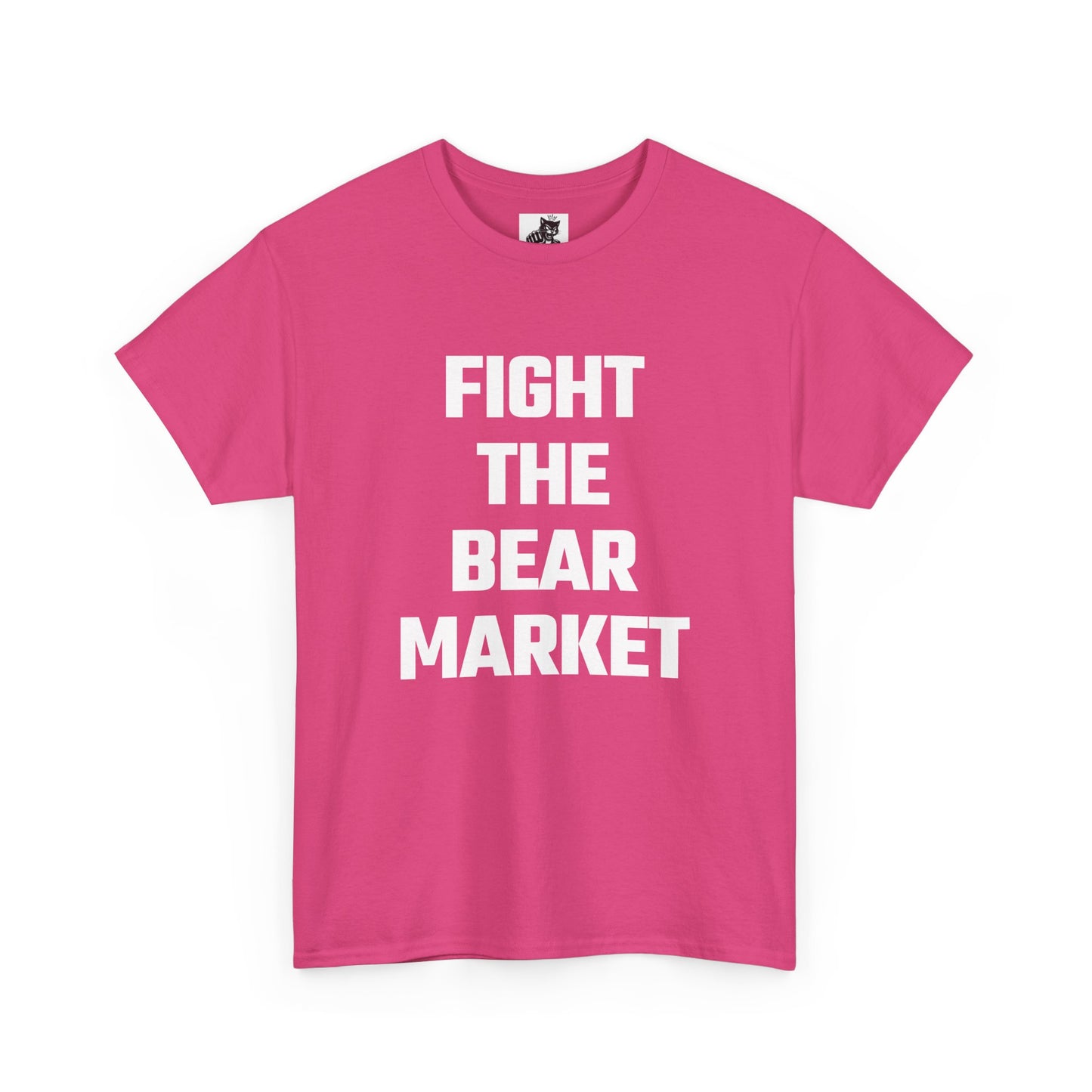 Fight The Bear Market Graphic Tee - Unisex Cotton T-Shirt