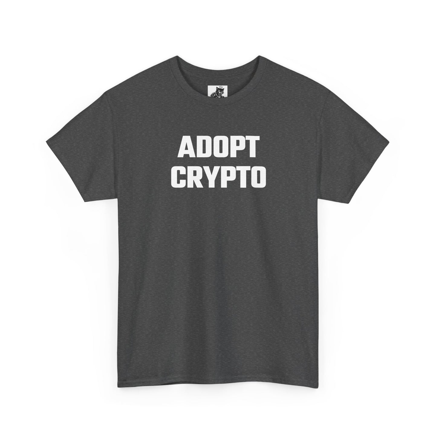 Adopt Crypto Graphic T-Shirt