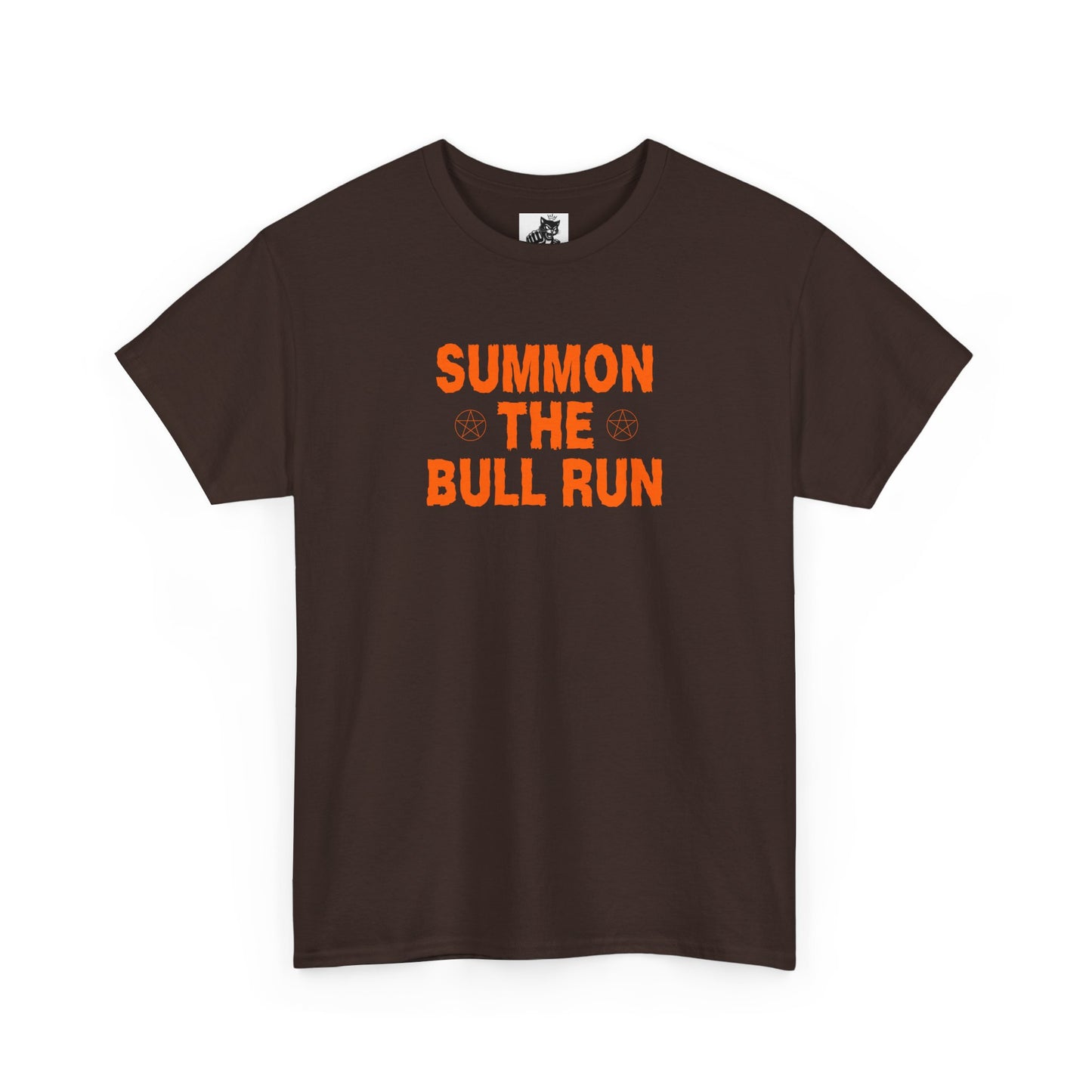 Summon The Bull Run Graphic Tee - Crypto Halloween T-Shirt