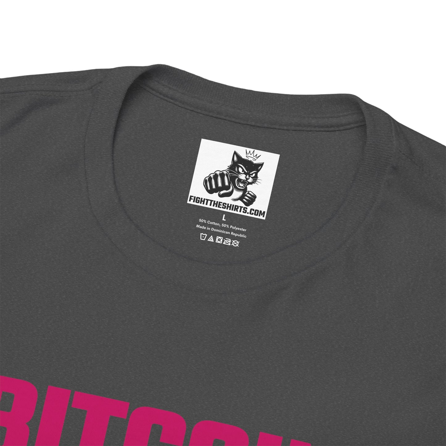 Bitcoin Whore (Version 2) Graphic Tee - Unisex Cotton T-Shirt