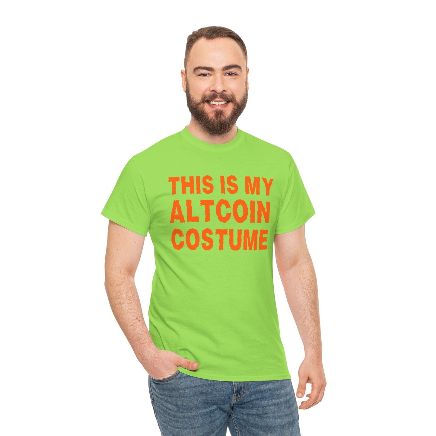 This Is My Altcoin Costume Graphic Tee - Crypto Halloween T-Shirt