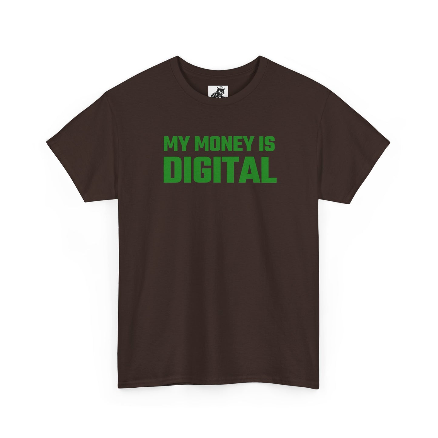 My Money Is Digital (Green) - Crypto Themed T-Shirt