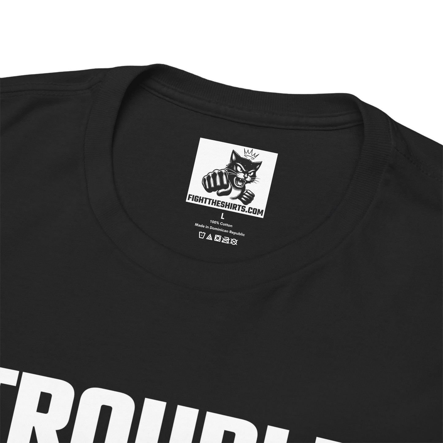 Trouble Simp Graphic Tee - Unisex Cotton T-Shirt