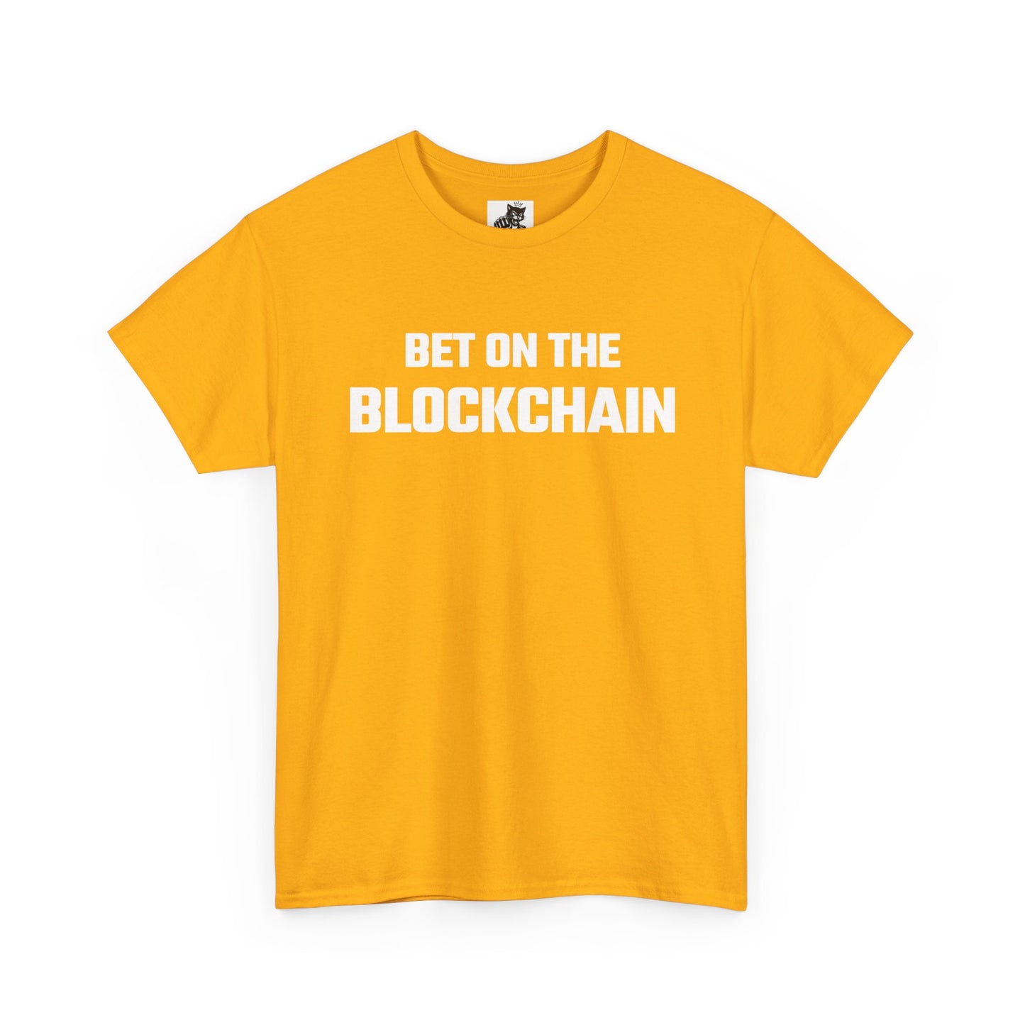 Bet On The Blockchain Crypto Themed T-Shirt