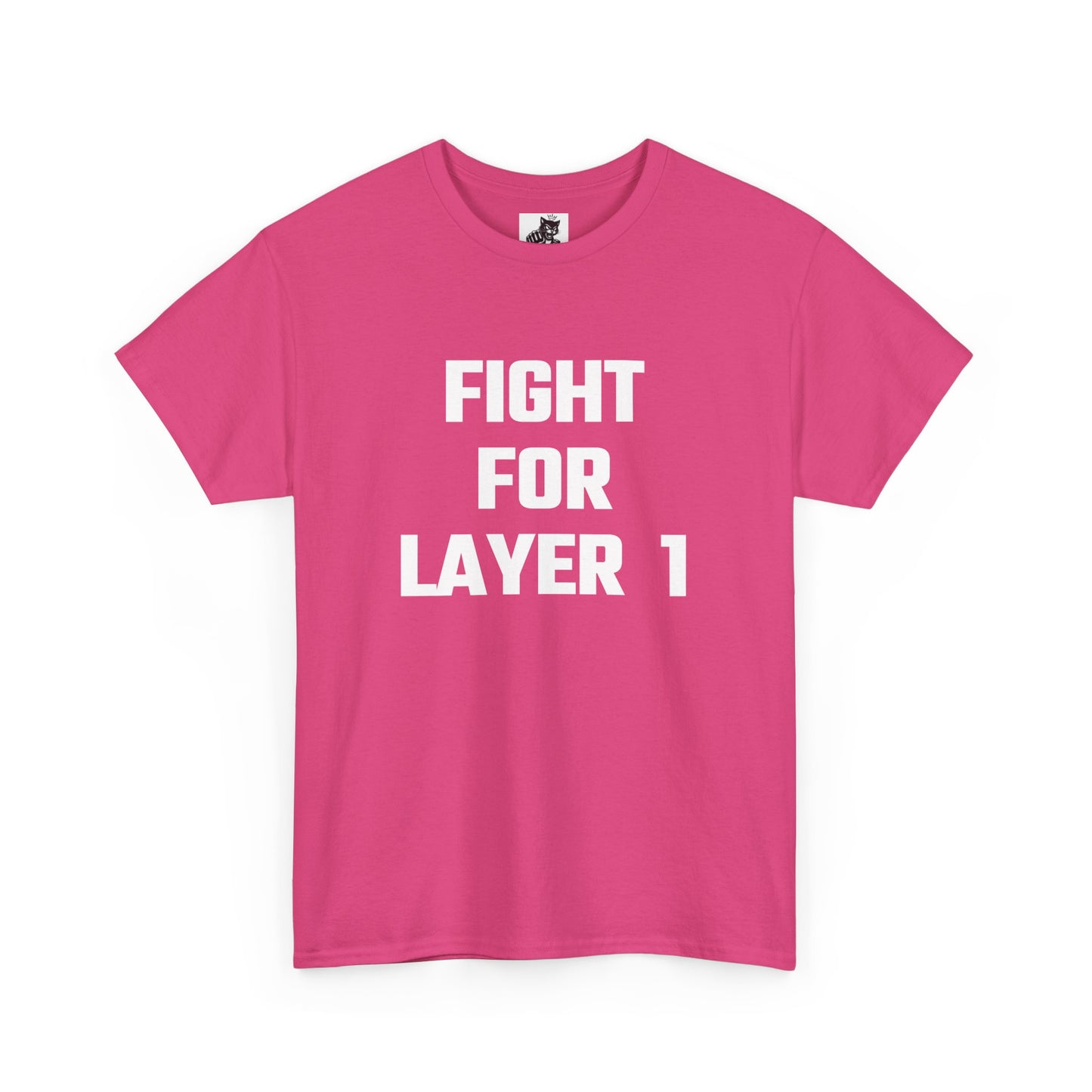 Fight For Layer 1 Graphic Tee - Unisex Cotton T-Shirt