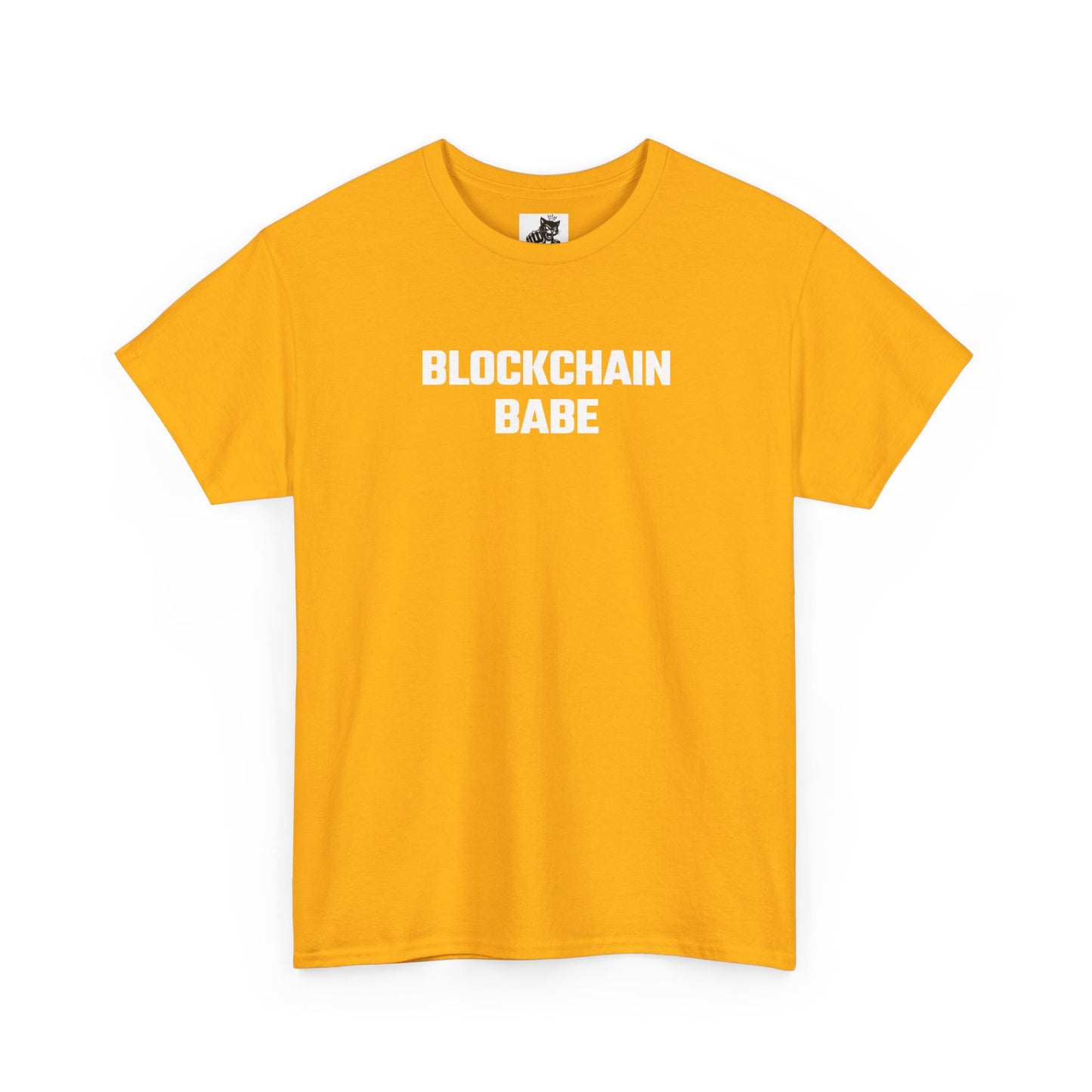 Blockchain Babe Crypto Themed T-Shirt