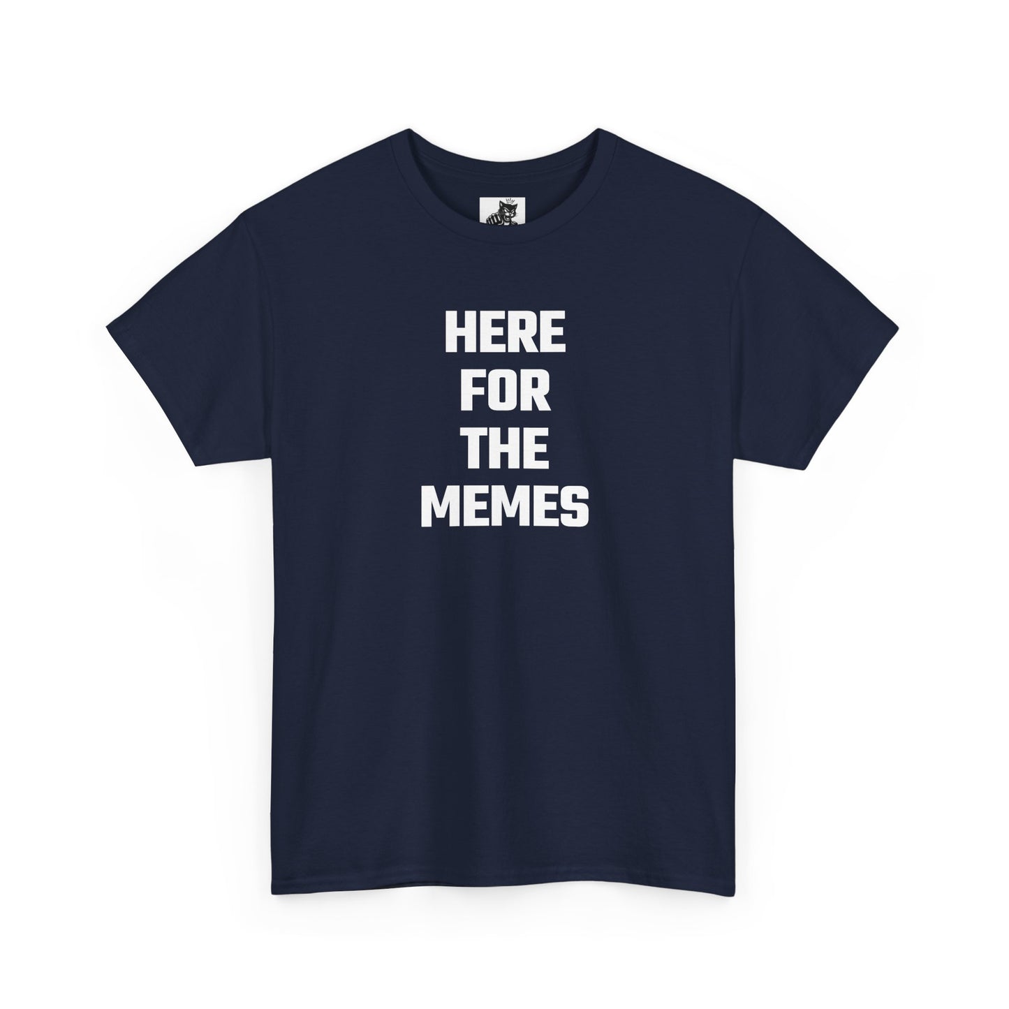 Here For The Memes Crypto Themed T-Shirt