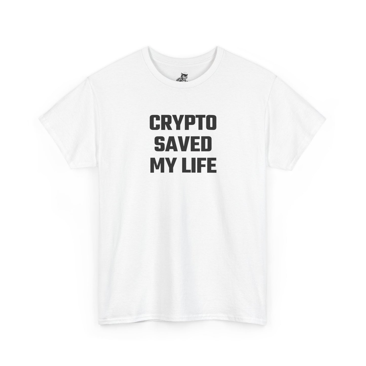 Crypto Saved My Life Graphic Tee - Unisex Cotton T-Shirt