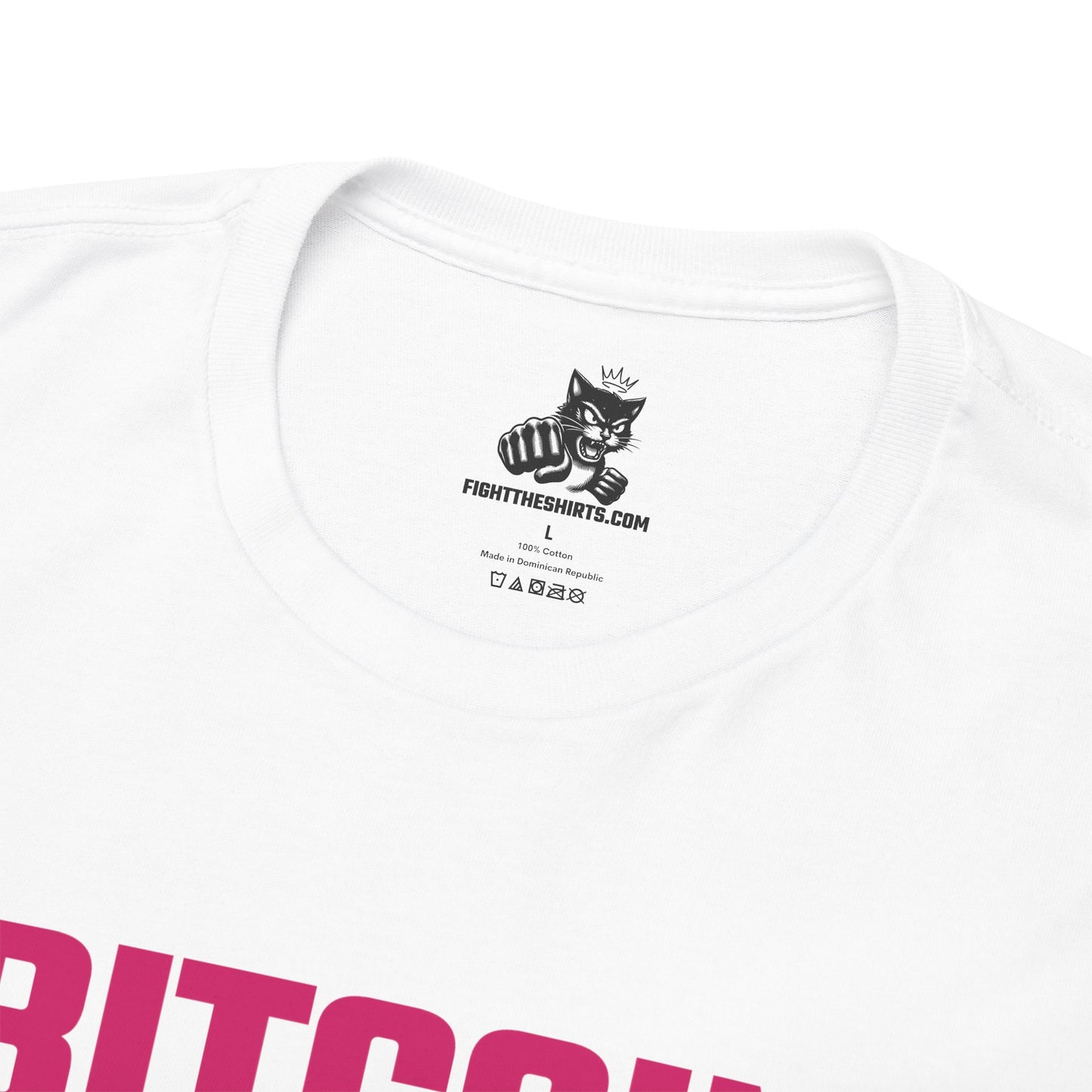 Bitcoin Whore (Version 2) Graphic Tee - Unisex Cotton T-Shirt