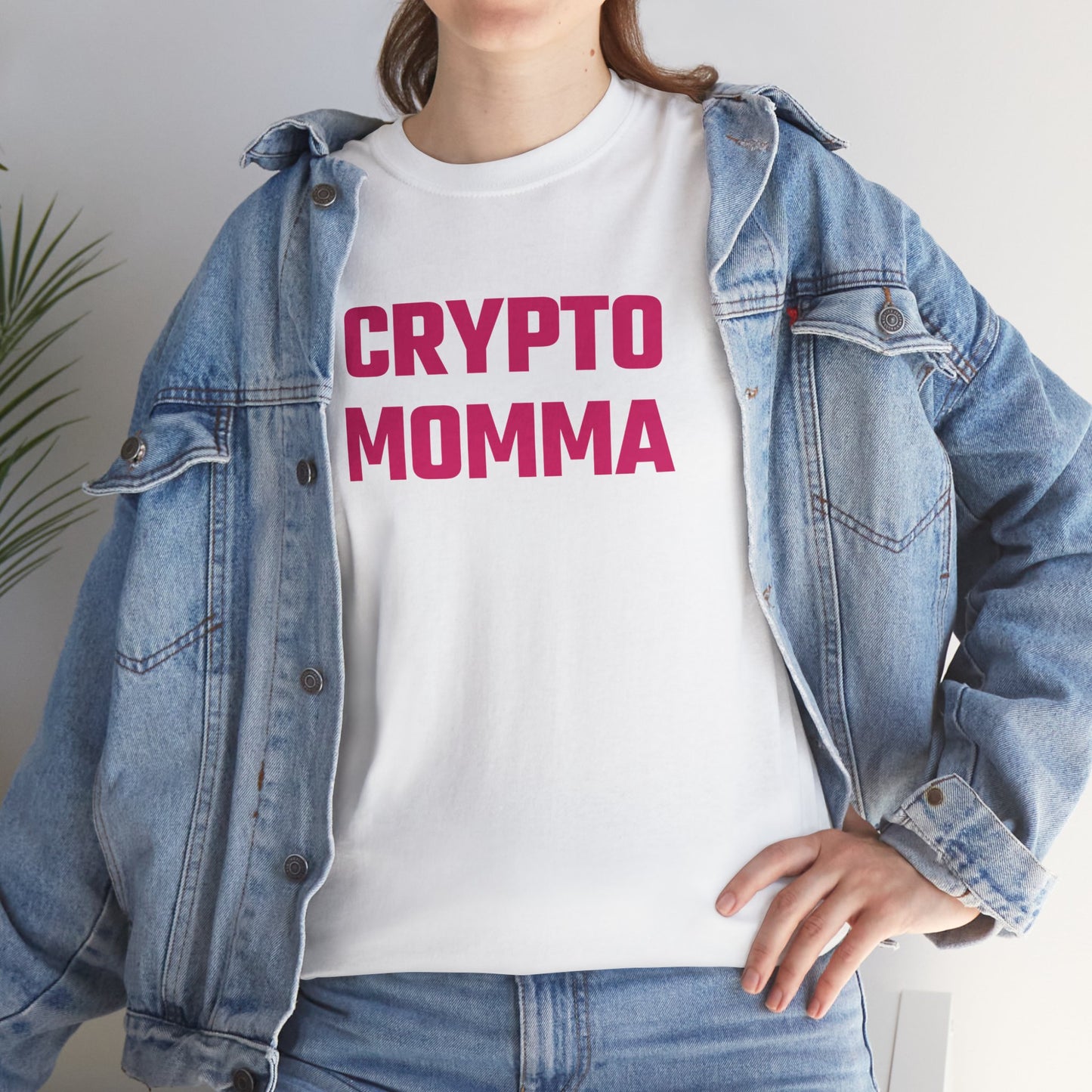 Crypto Momma (Version 2) Graphic Tee - Unisex Cotton T-Shirt