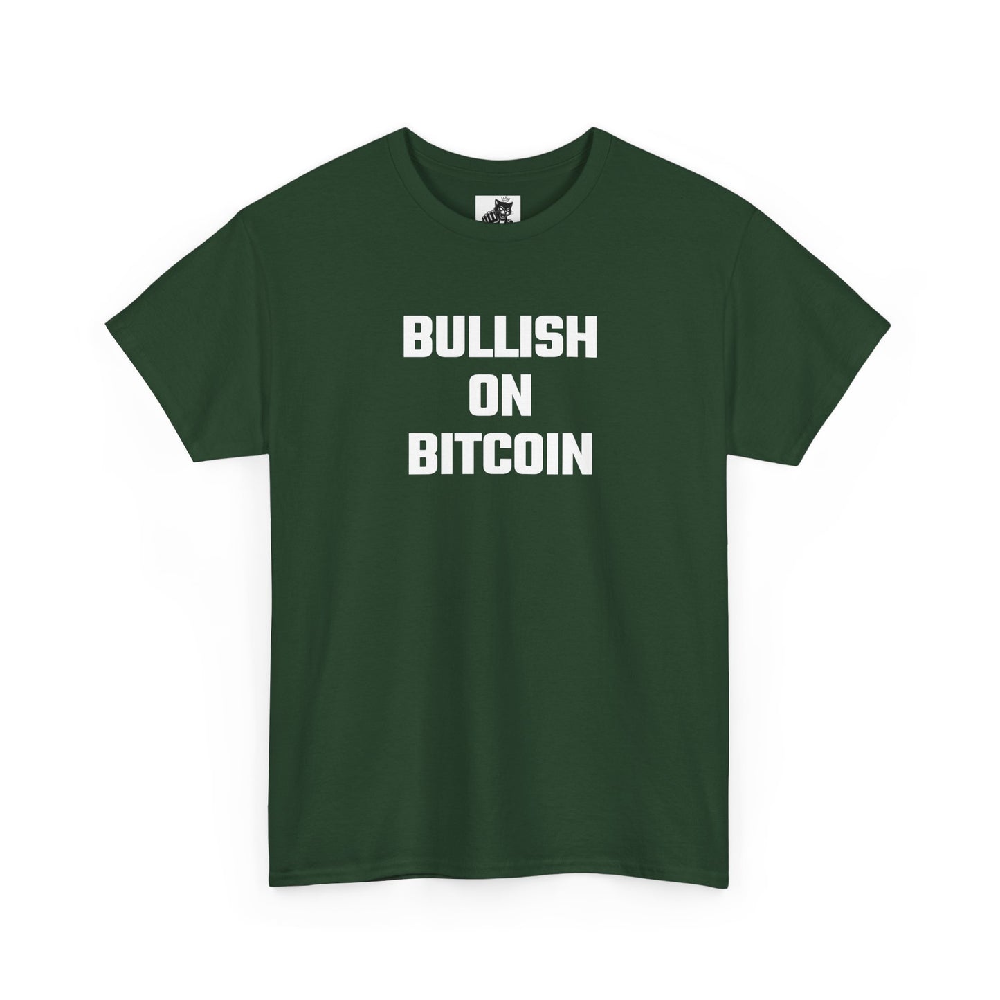 Bullish On Bitcoin Crypto Themed T-Shirt