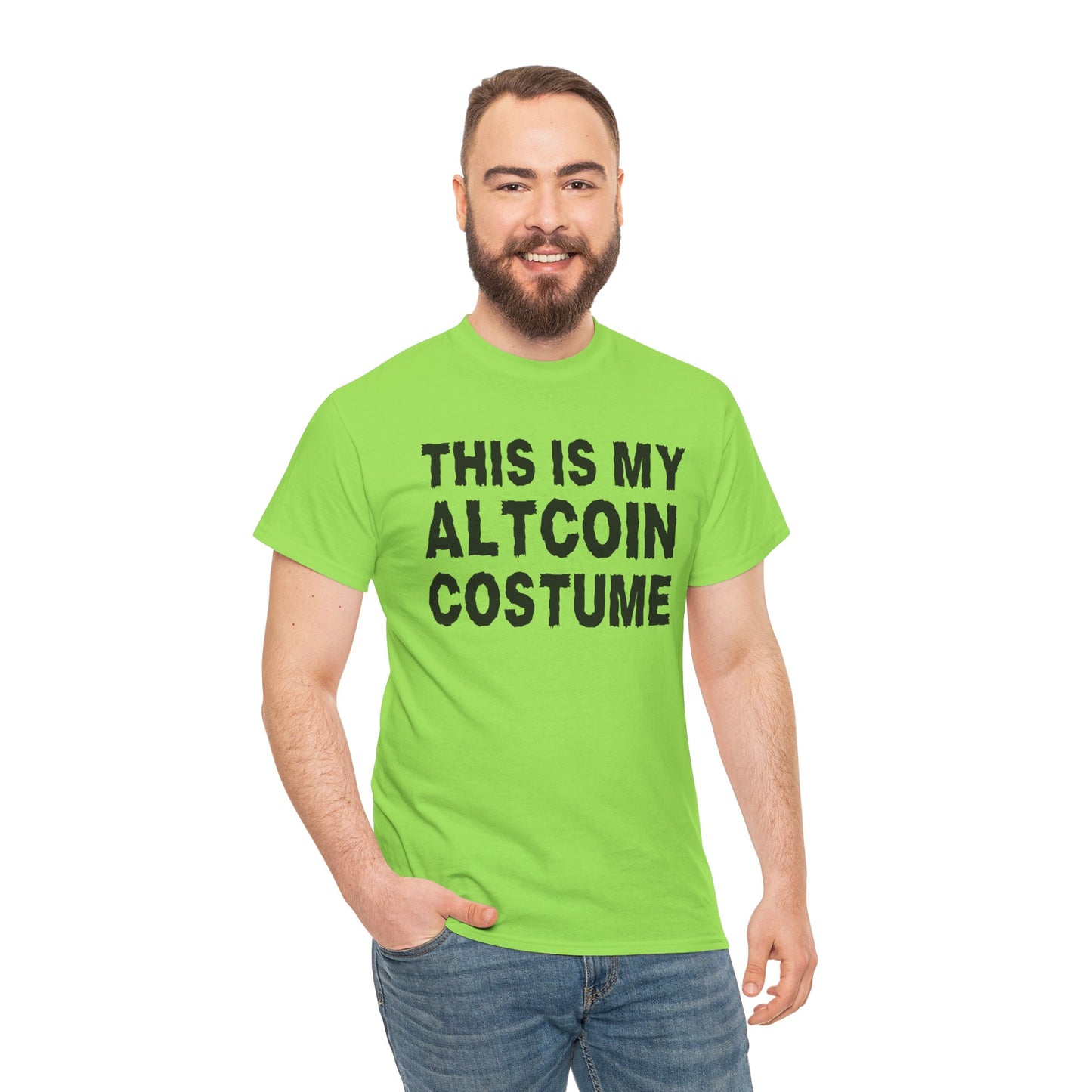 This Is My Altcoin Costume (Version 2) Graphic Tee - Crypto Halloween T-Shirt
