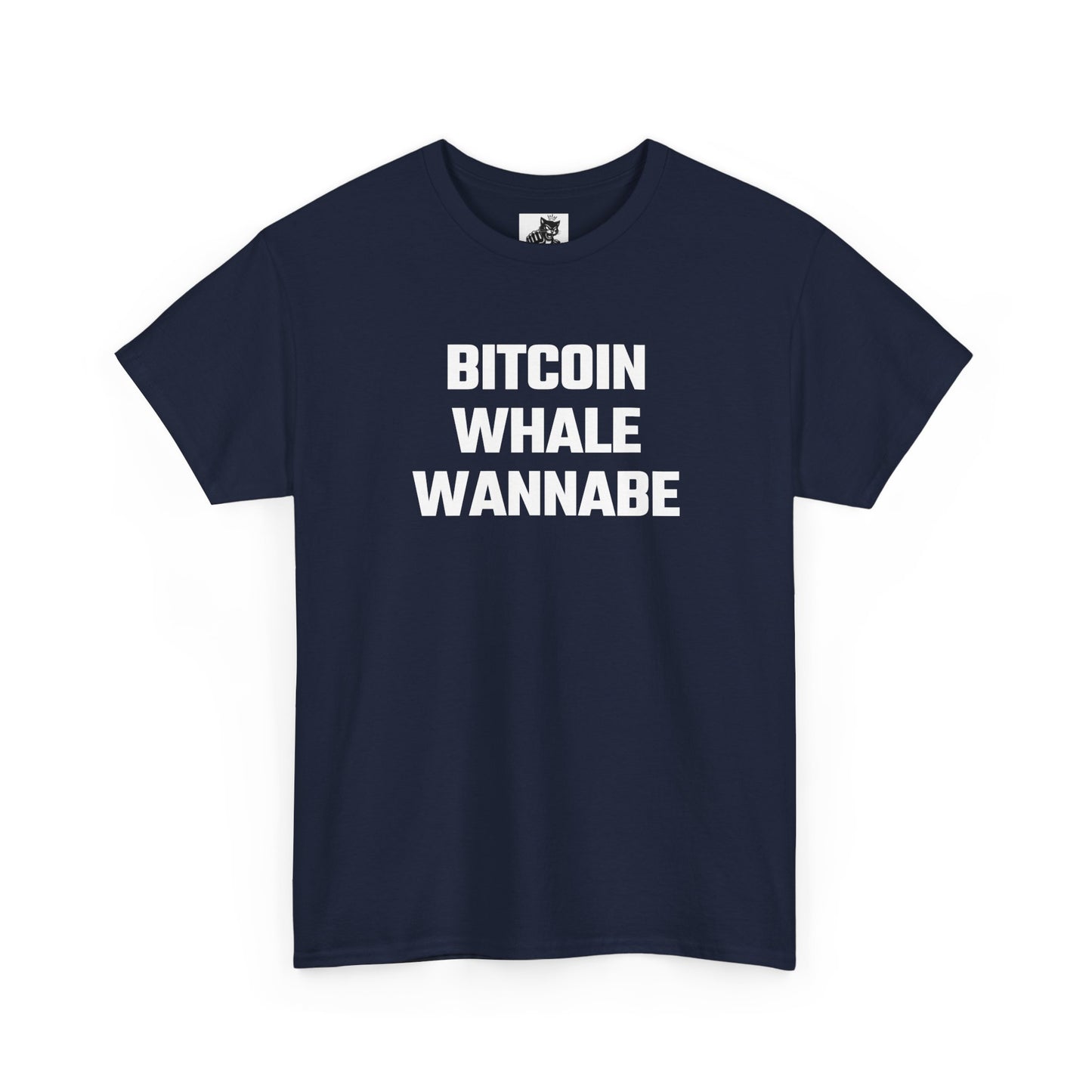 Bitcoin Whale Wannabe Crypto Themed T-Shirt