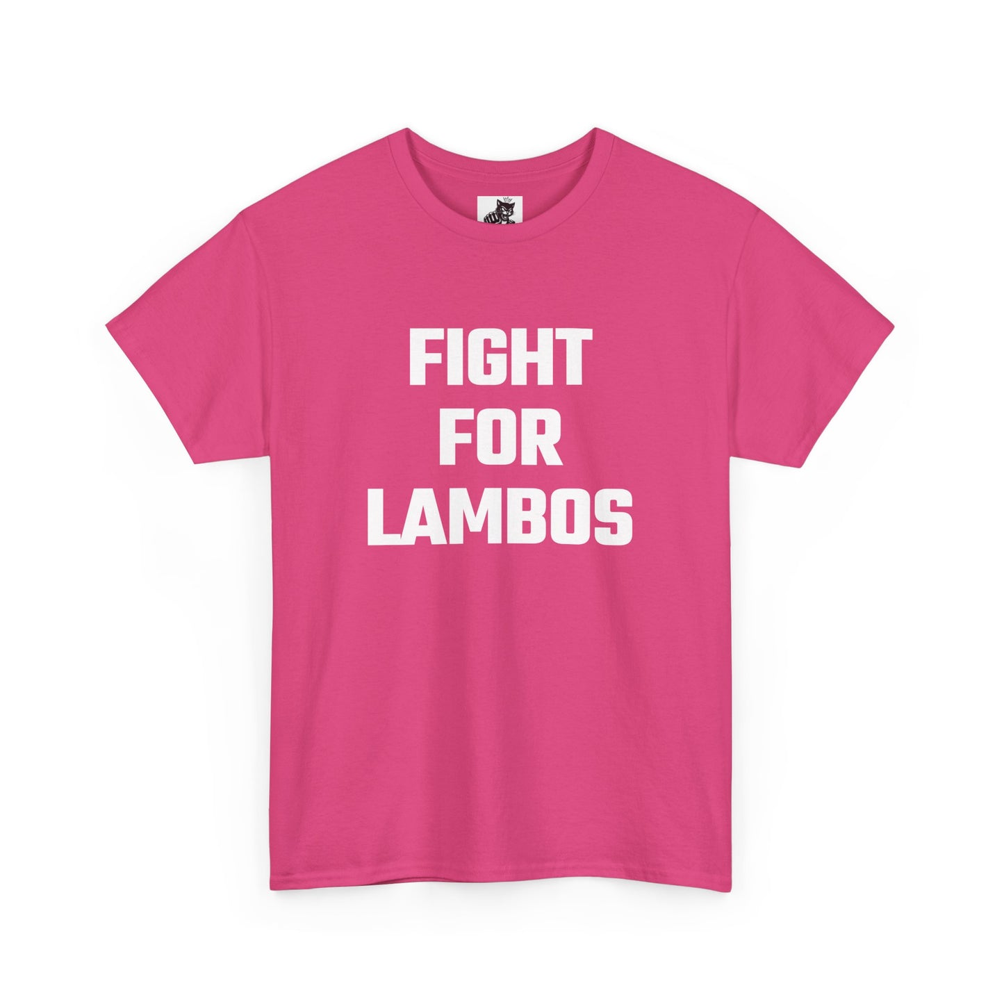Fight For Lambos Graphic Tee - Unisex Cotton T-Shirt