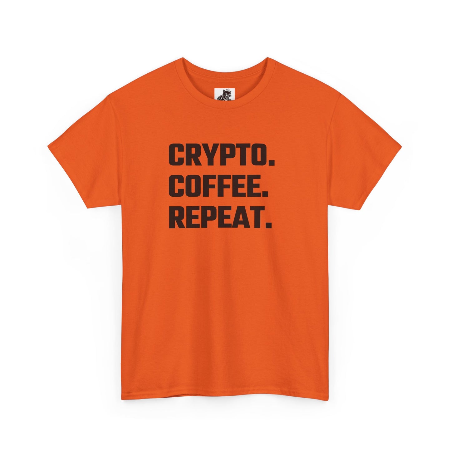 Crypto Coffee Repeat (Version 2) T-Shirt
