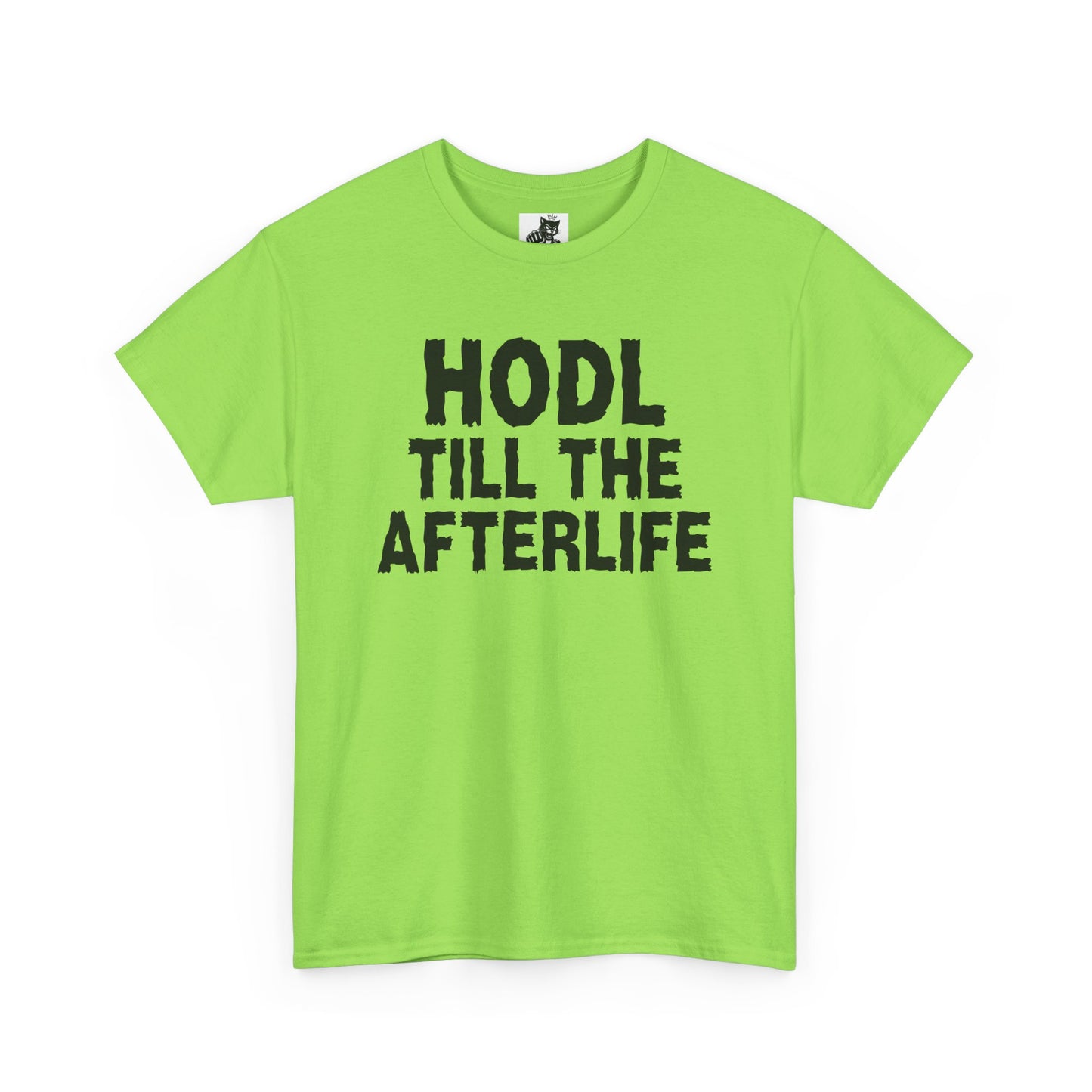 HODL Till The Afterlife (Version 2) Graphic Tee - Crypto Halloween T-Shirt