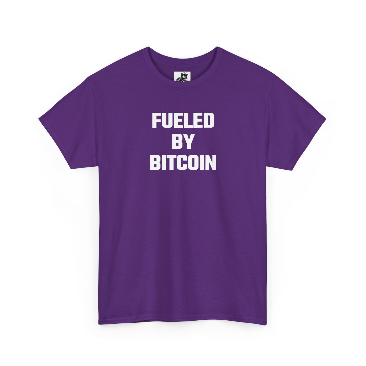 Fueled By Bitcoin Crypto Themed T-Shirt