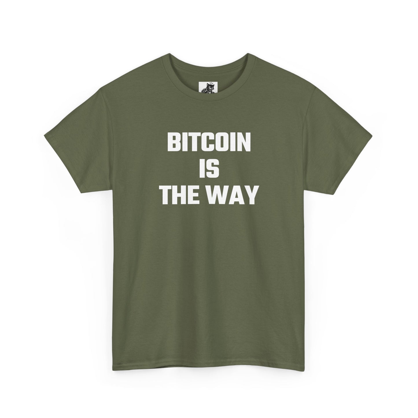 Bitcoin Is The Way Crypto Themed T-Shirt