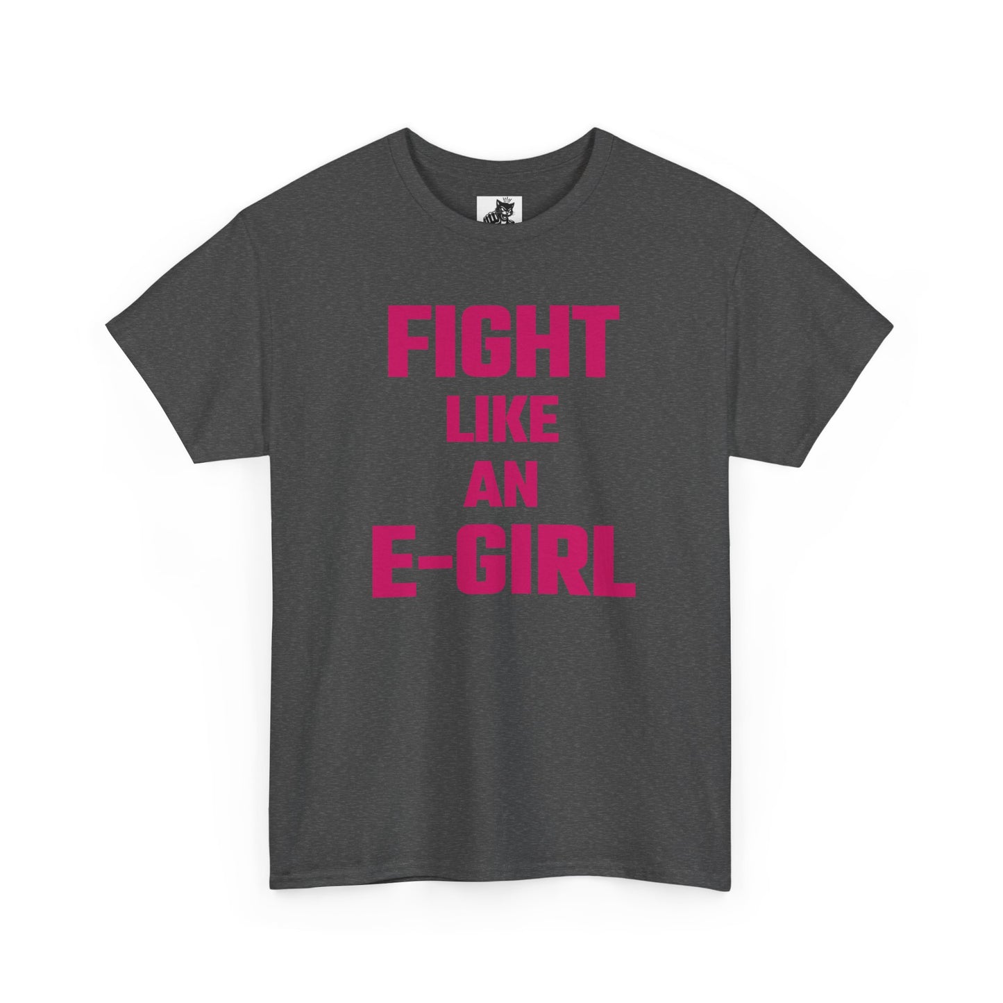 Fight Like An E-Girl (Version 2) Graphic Tee - Unisex Cotton T-Shirt