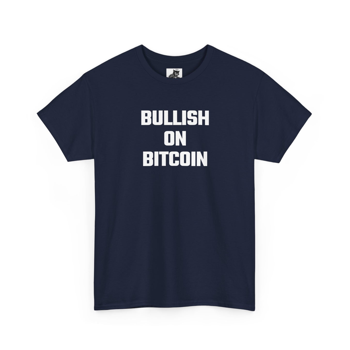 Bullish On Bitcoin Crypto Themed T-Shirt