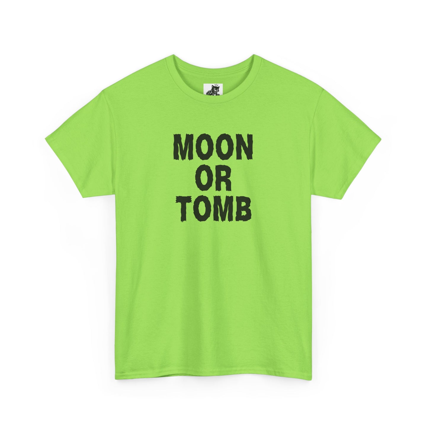 Moon Or Tomb (Version 2) Graphic Tee - Crypto Halloween T-Shirt