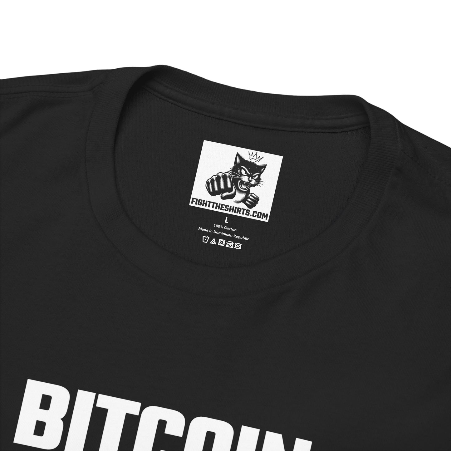Bitcoin Equals Freedom Crypto Themed T-Shirt