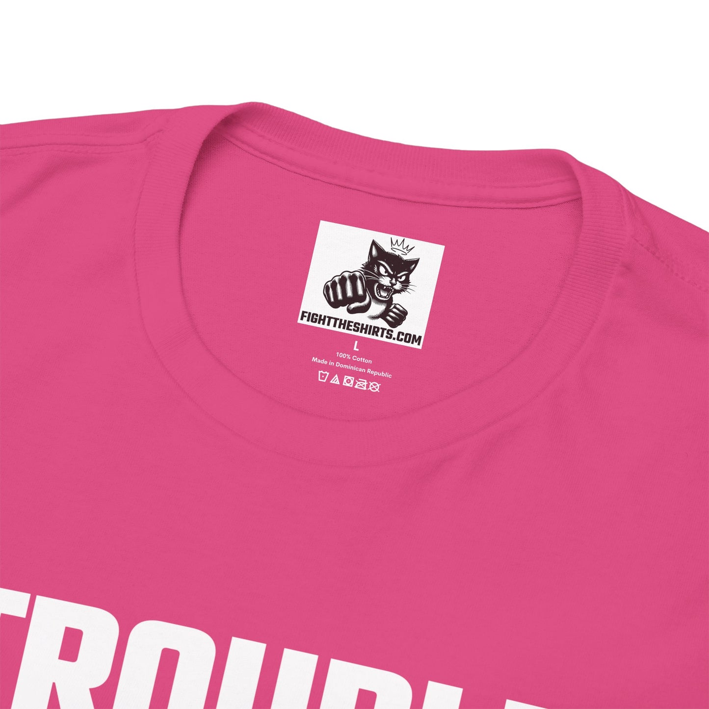 Trouble Simp Graphic Tee - Unisex Cotton T-Shirt