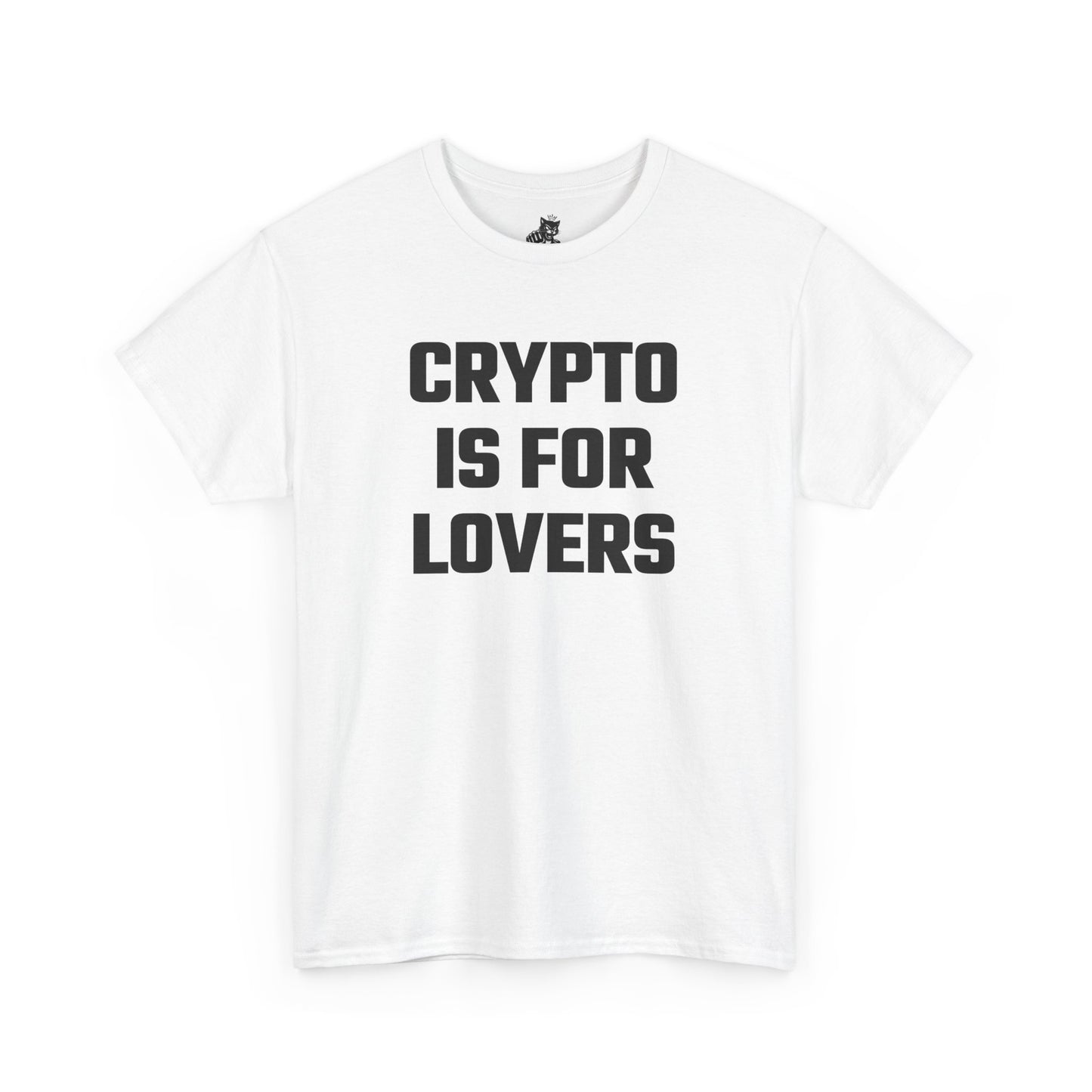 Crypto Is For Lovers Graphic Tee - Unisex Cotton T-Shirt